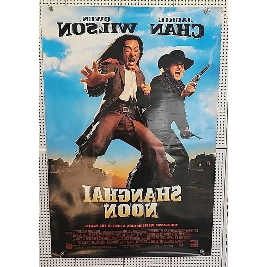 Shanghai Noon Movie Poster - Jackie Chan - 40 x 26 - Rolled