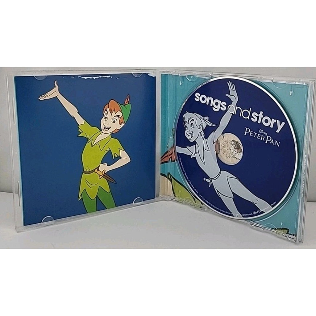 Songs & Story: Peter Pan by Disney (CD, 2013)