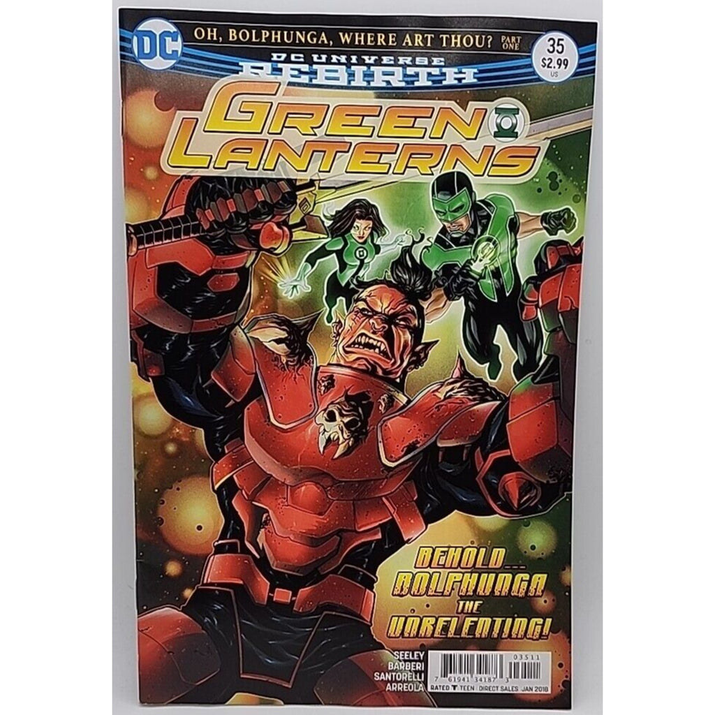 Green Lanterns DC Universe Rebirth #35 DC Comics