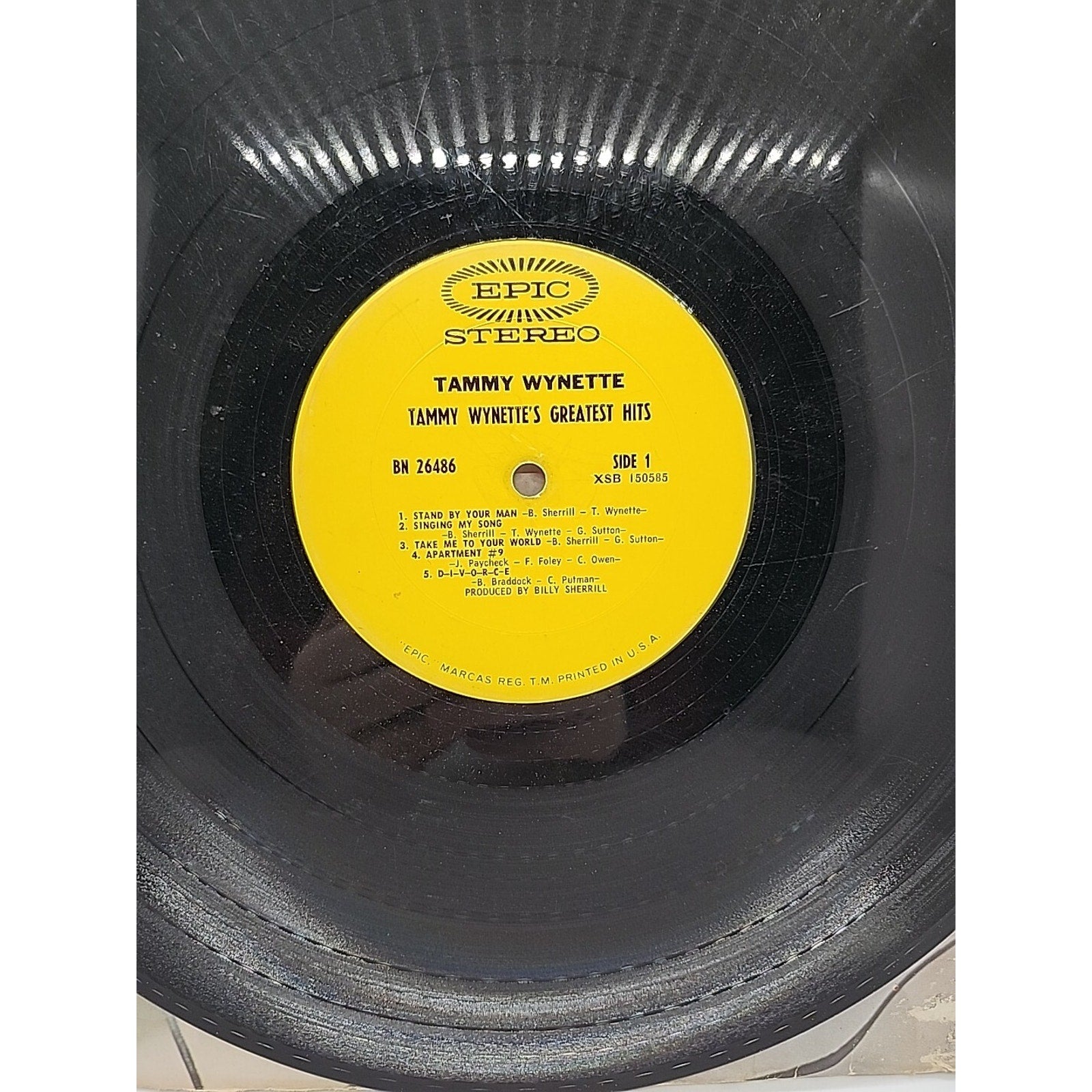 Tammy Wynette Tammy’s Greatest Hits (Record)