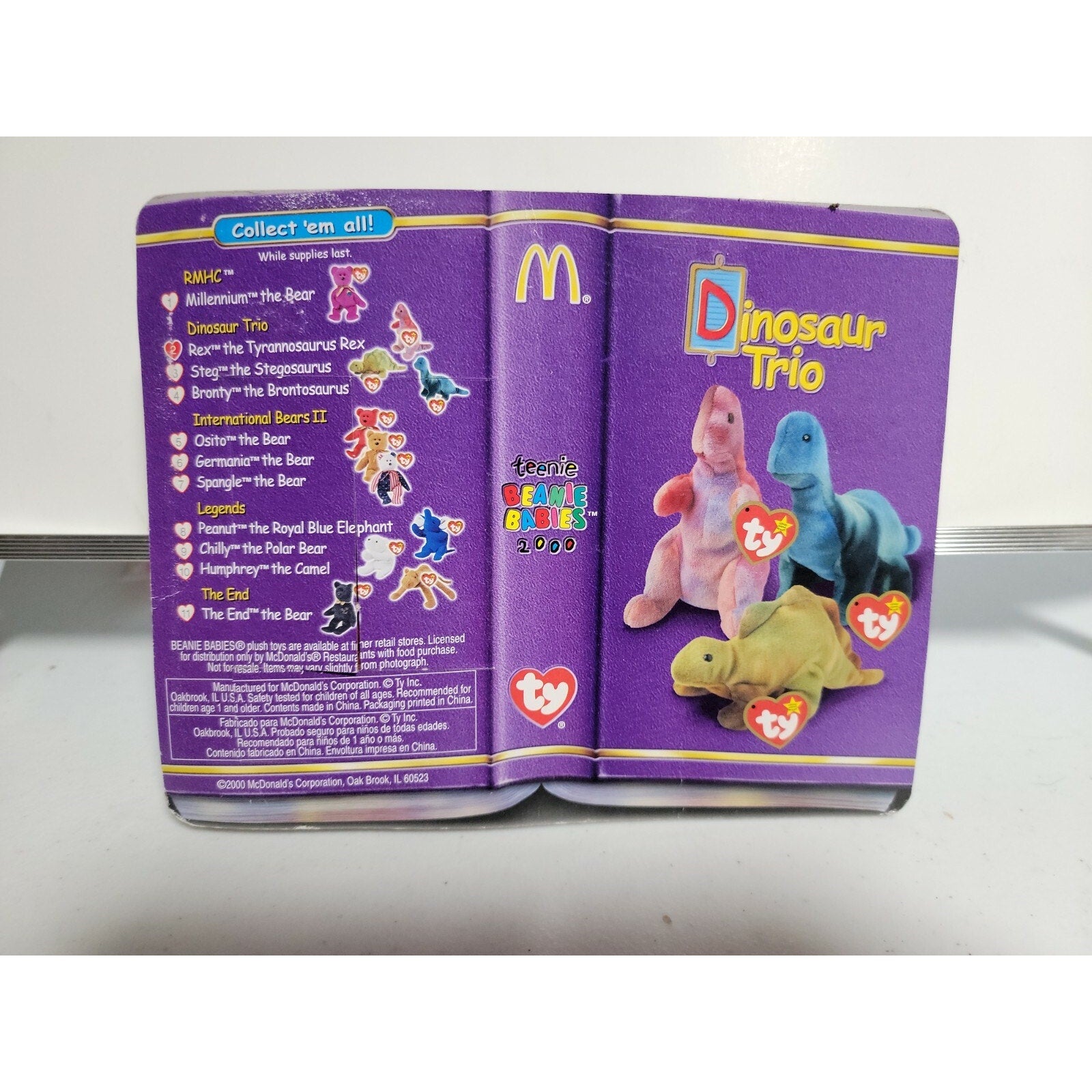 Rex The Tyrannosarus Rex TY Beanie Babies