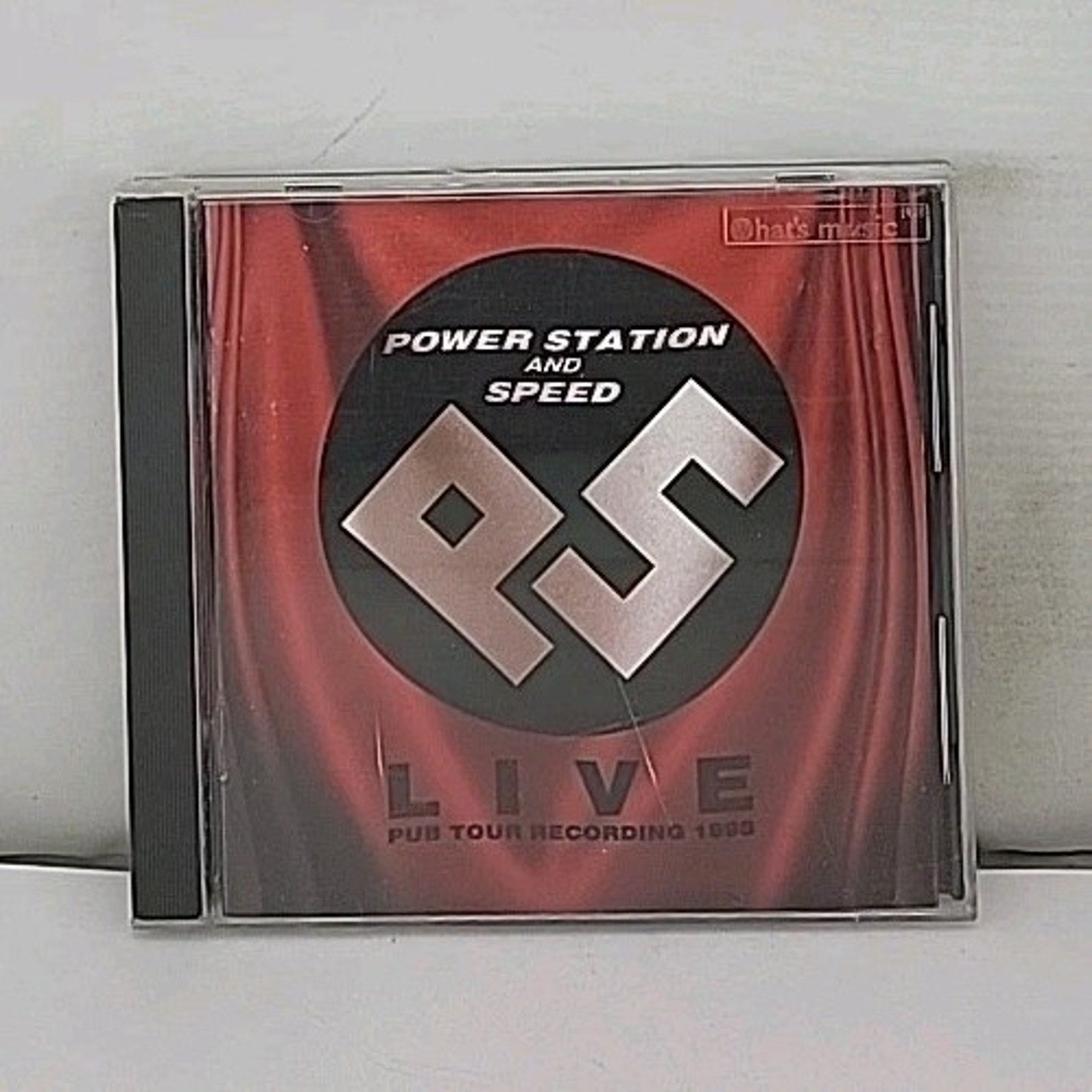 Taiwan Power Station and Speed Live Pub Tour Recording 1998 RARE Disc 1 ONLY
