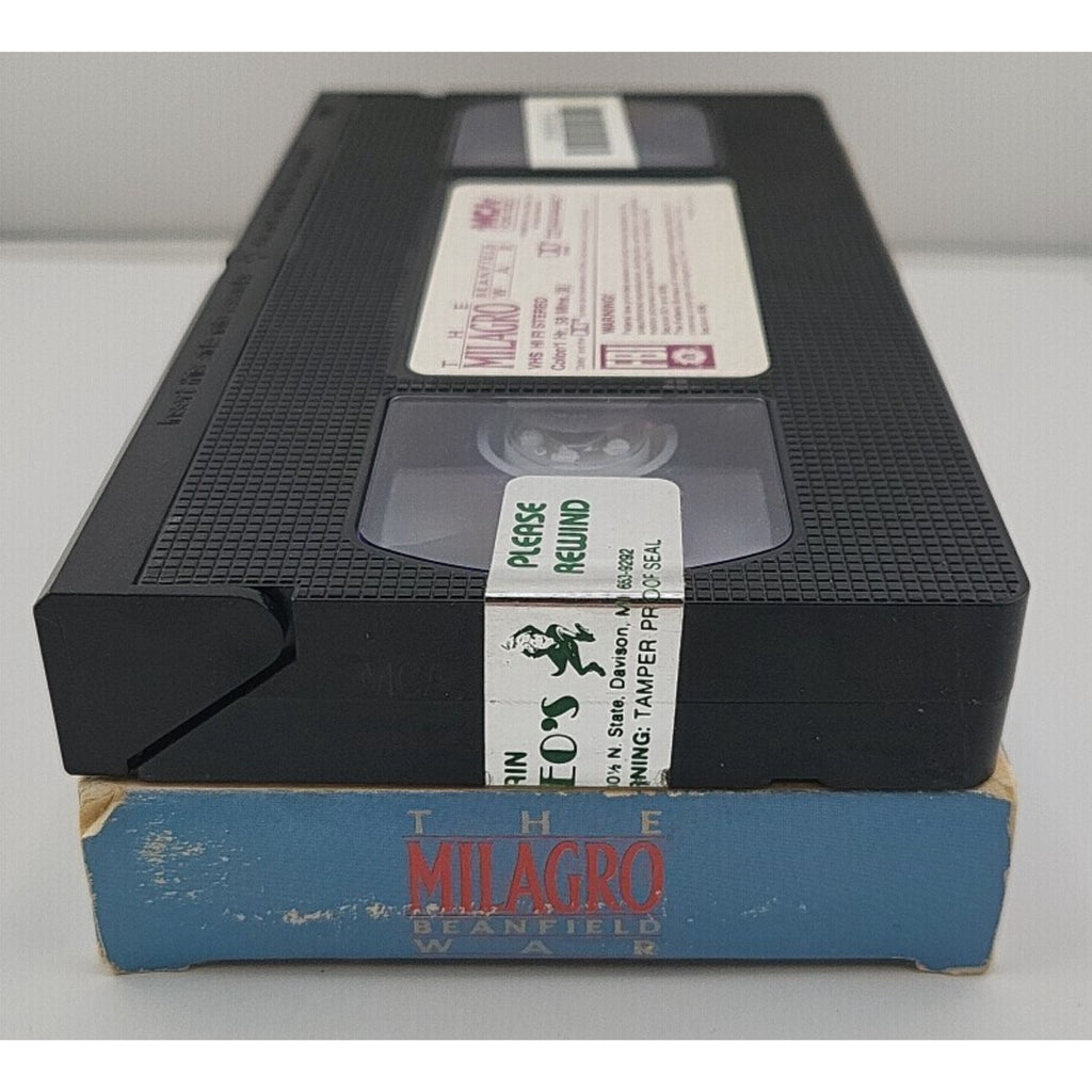 The Milagro Beanfield War (VHS, 1988) Ruben Blades, Sonia Braga