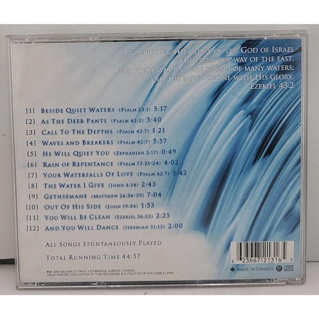 Voice of Many Waters Melissa Dittrich Music CD Album