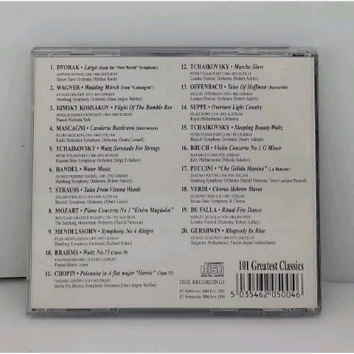 101 Greatest Classics Volume 4 Classical Music CD Album
