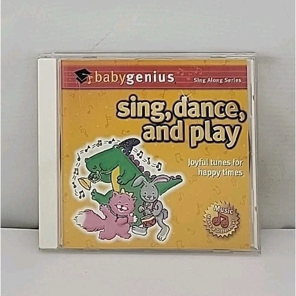 Sing, Dance, And Play CD - Babygenius