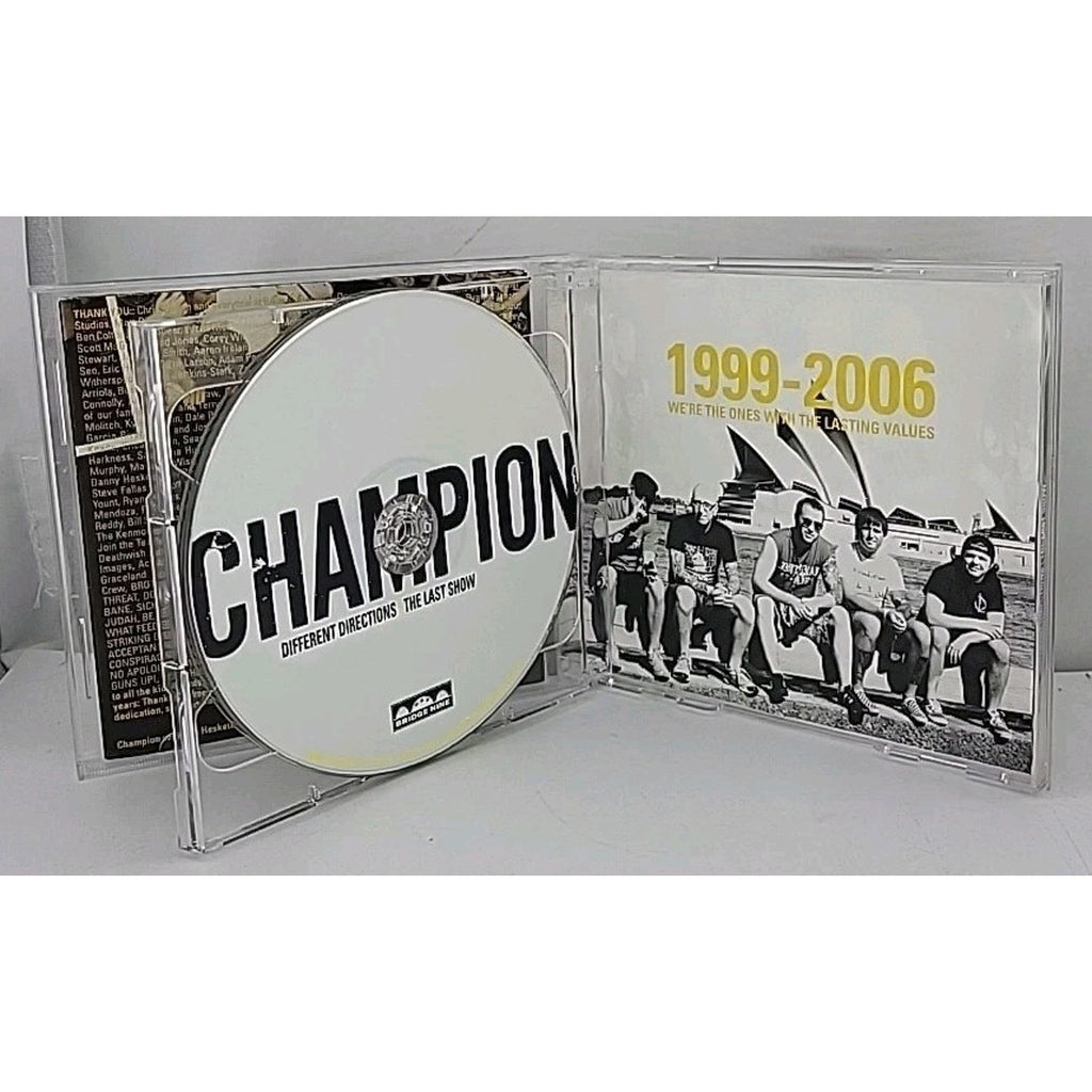 Different Directions / the Last Show by Champion (CD, 2007)