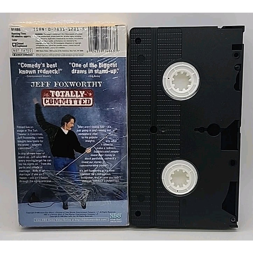 Jeff Foxworthy - Totally Committed (VHS, 1998)