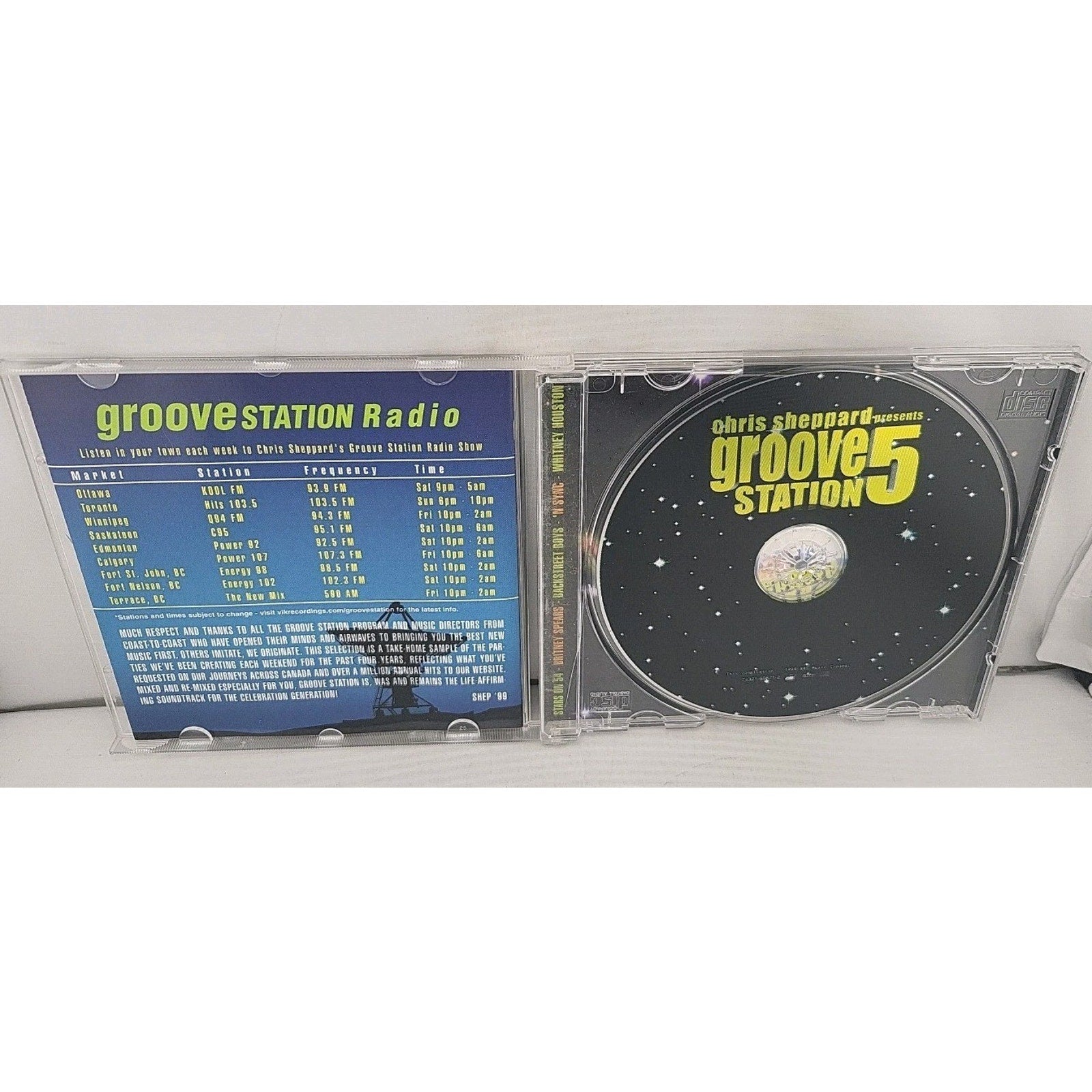 Groove Station, Vol. 5 by Various Artists (CD, May-1999, Bmg)