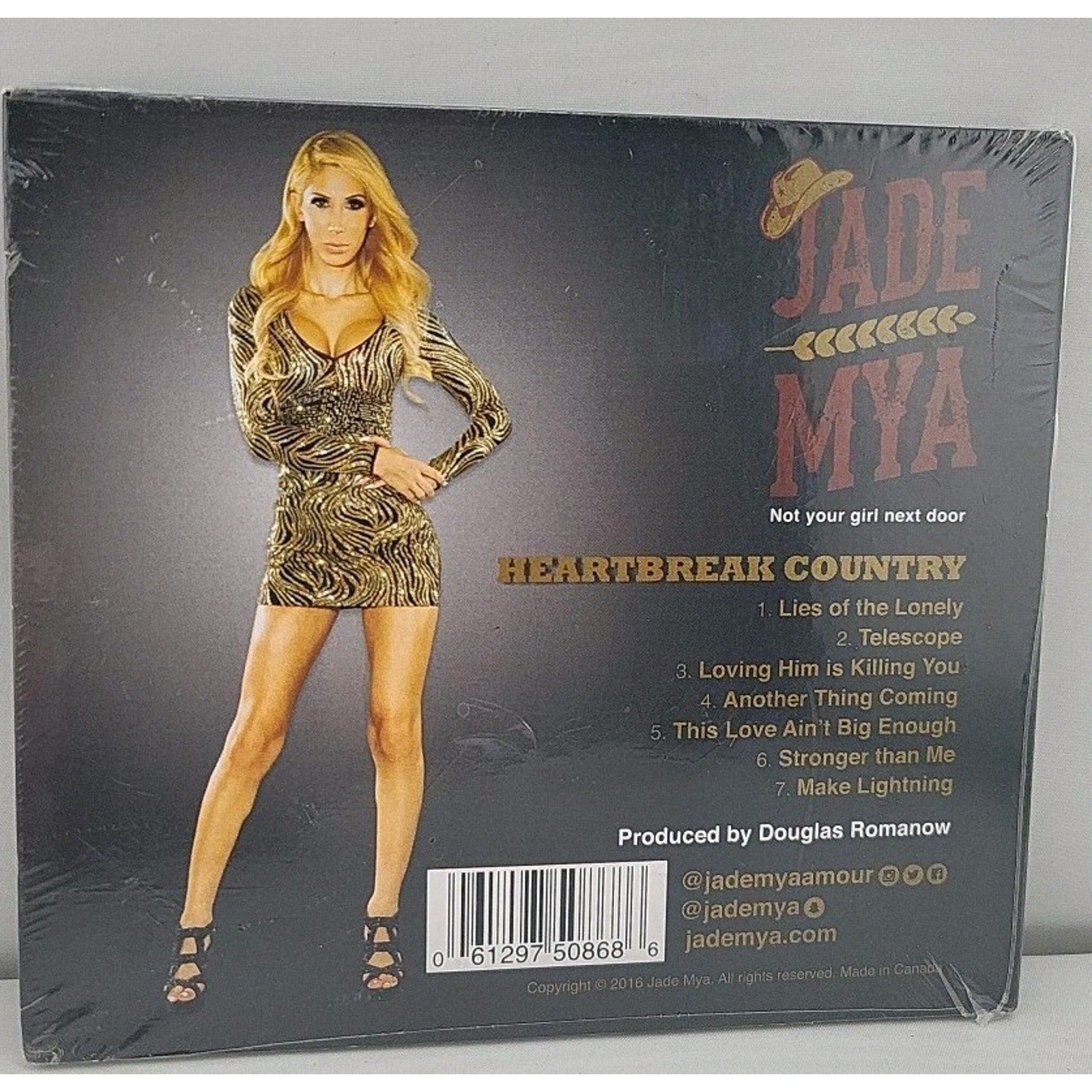 Heartbreak Country - Jade Mya CD *Brand New*