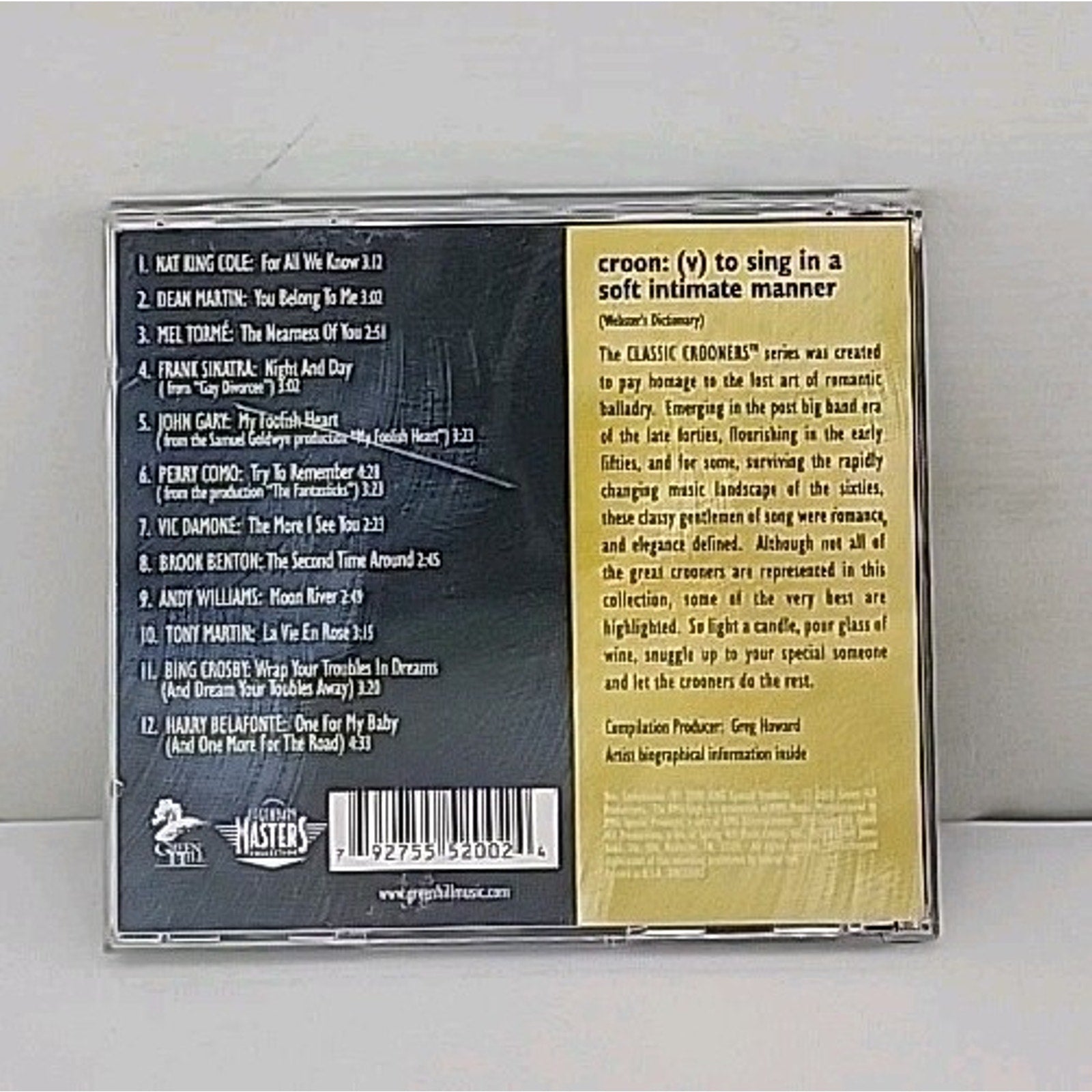 Classic Crooners by Original Artists (CD, 2009)