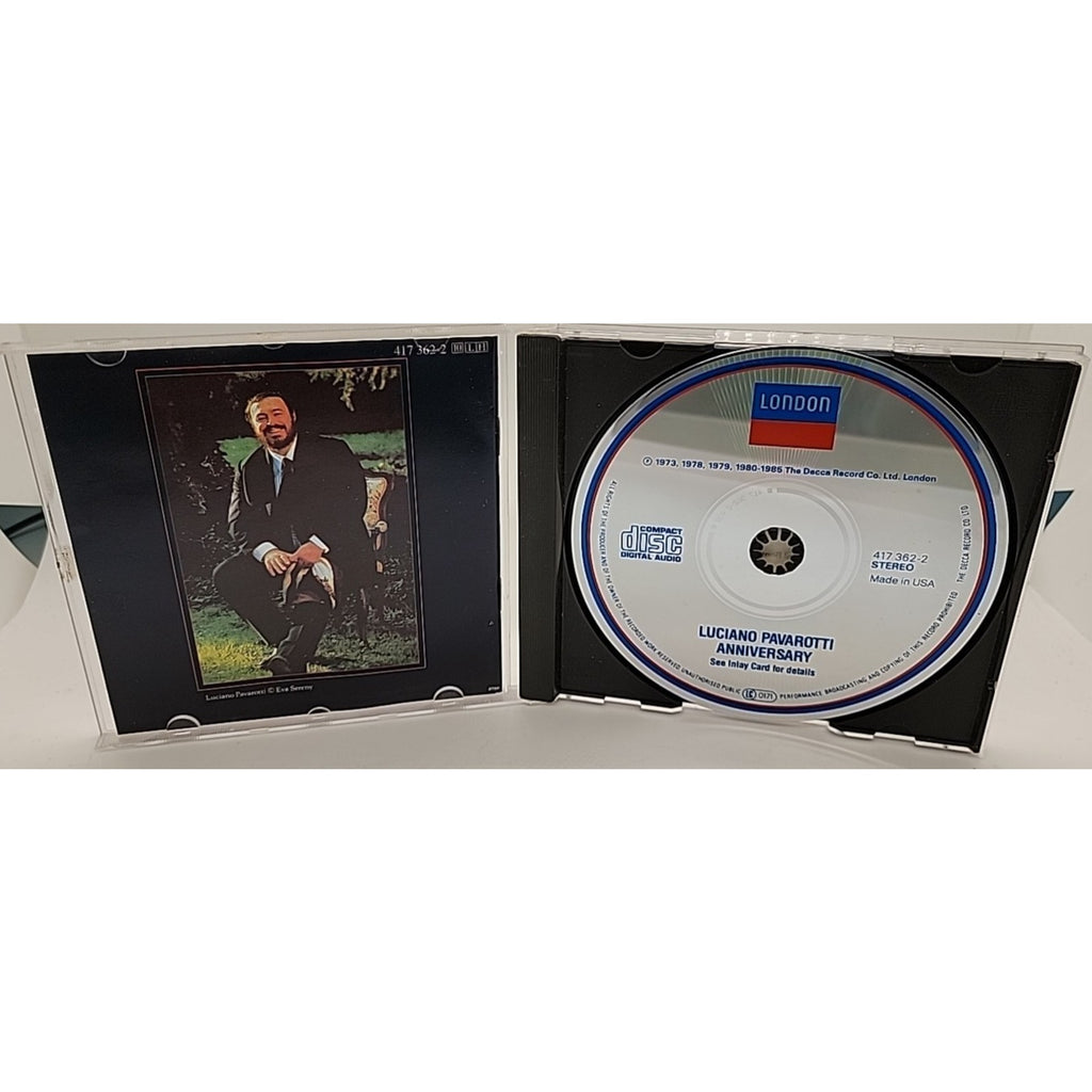 Anniversary Arias by Luciano Pavarotti (CD, 1990)