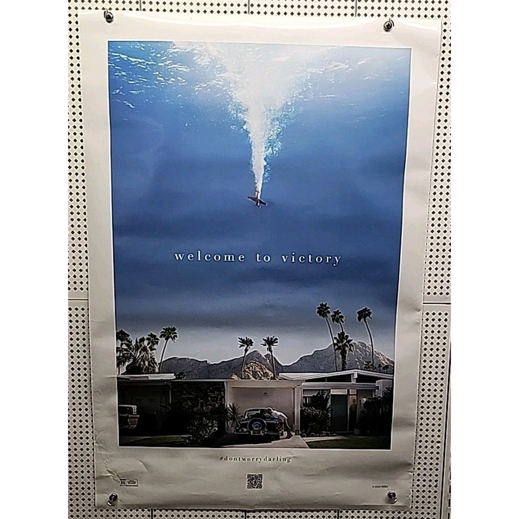 Don't Worry Darling 2022 Original Double Sided 27x40 Movie Poster