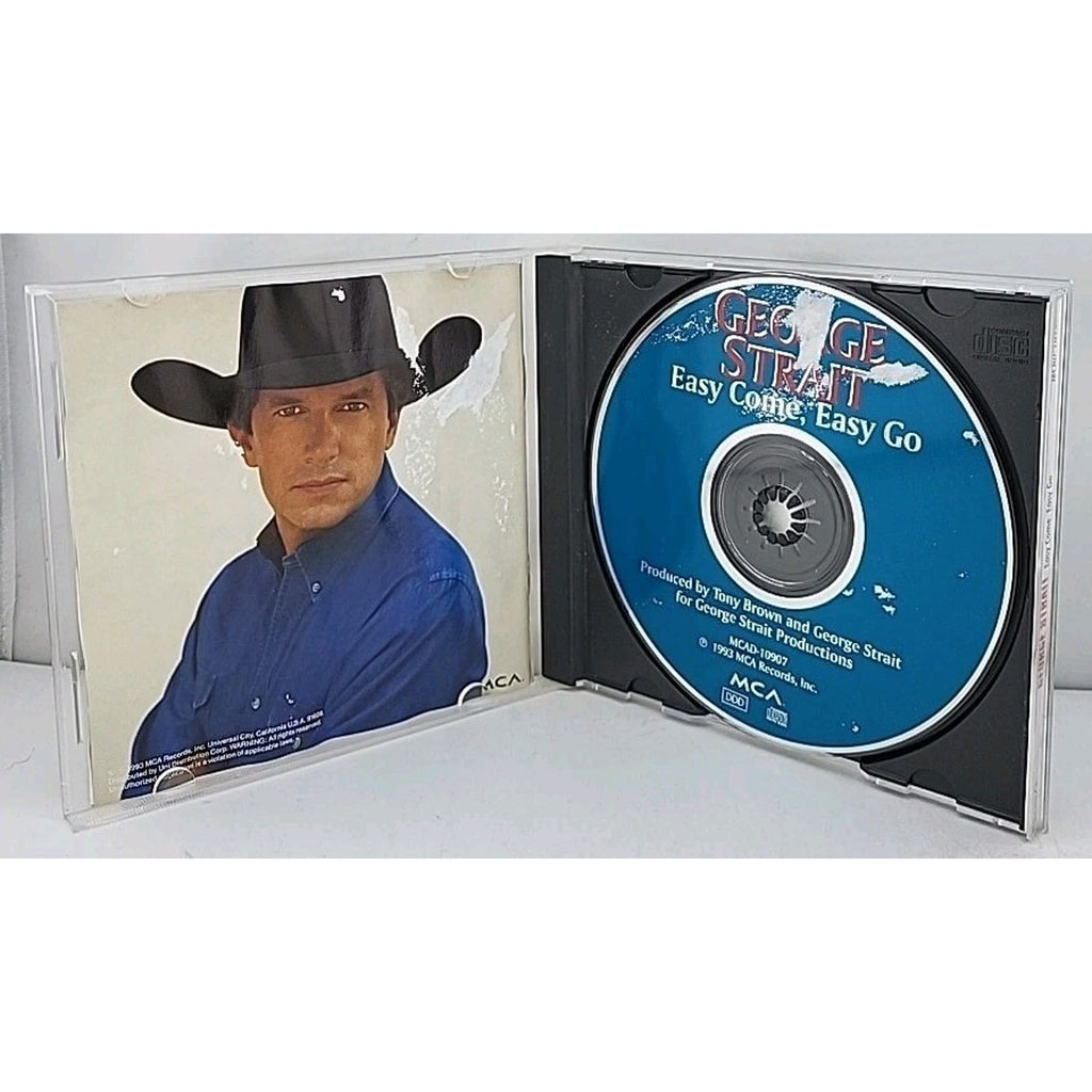 Easy Come, Easy Go by George Strait (CD, Sep-1993, MCA)