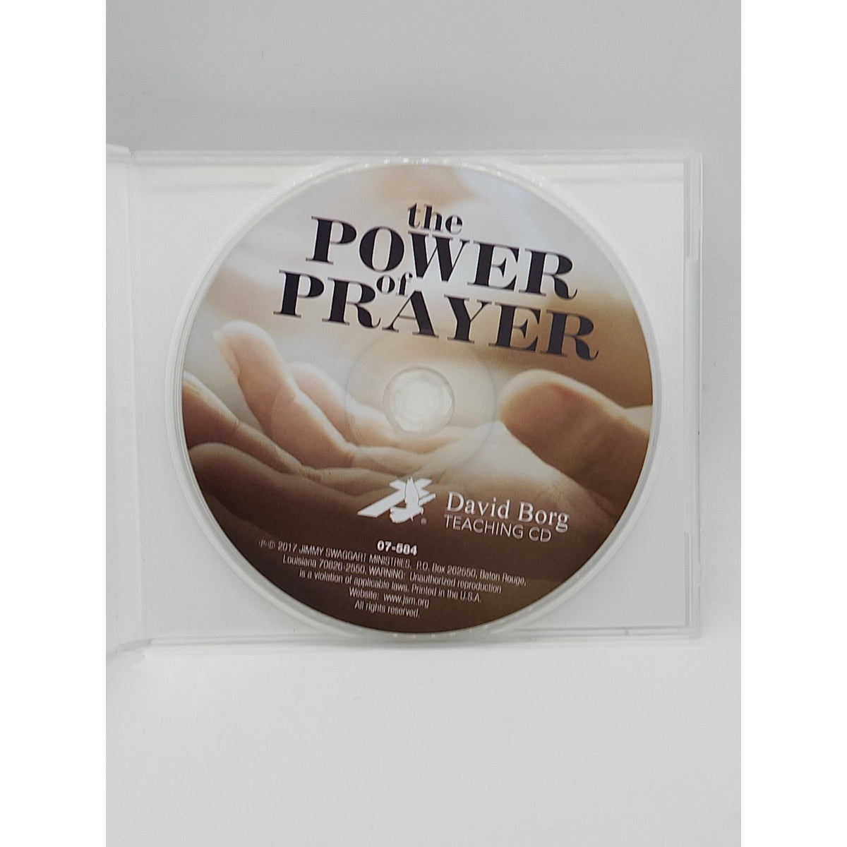 David Borg The Power of Prayer Audio CD 2017 Jimmy Swaggart Ministries