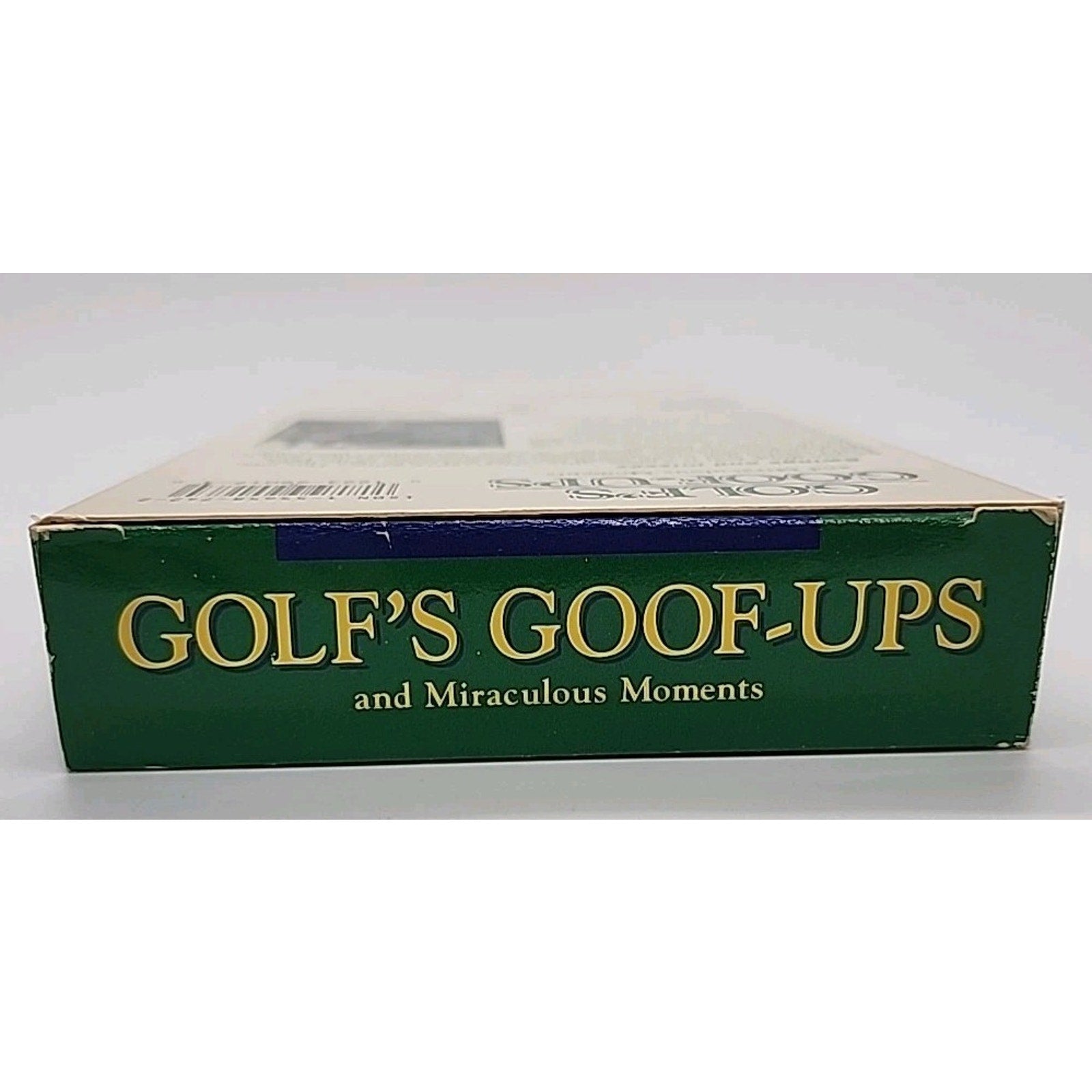 Golfs Goof-Ups and Miraculous Moments (VHS, 1993)