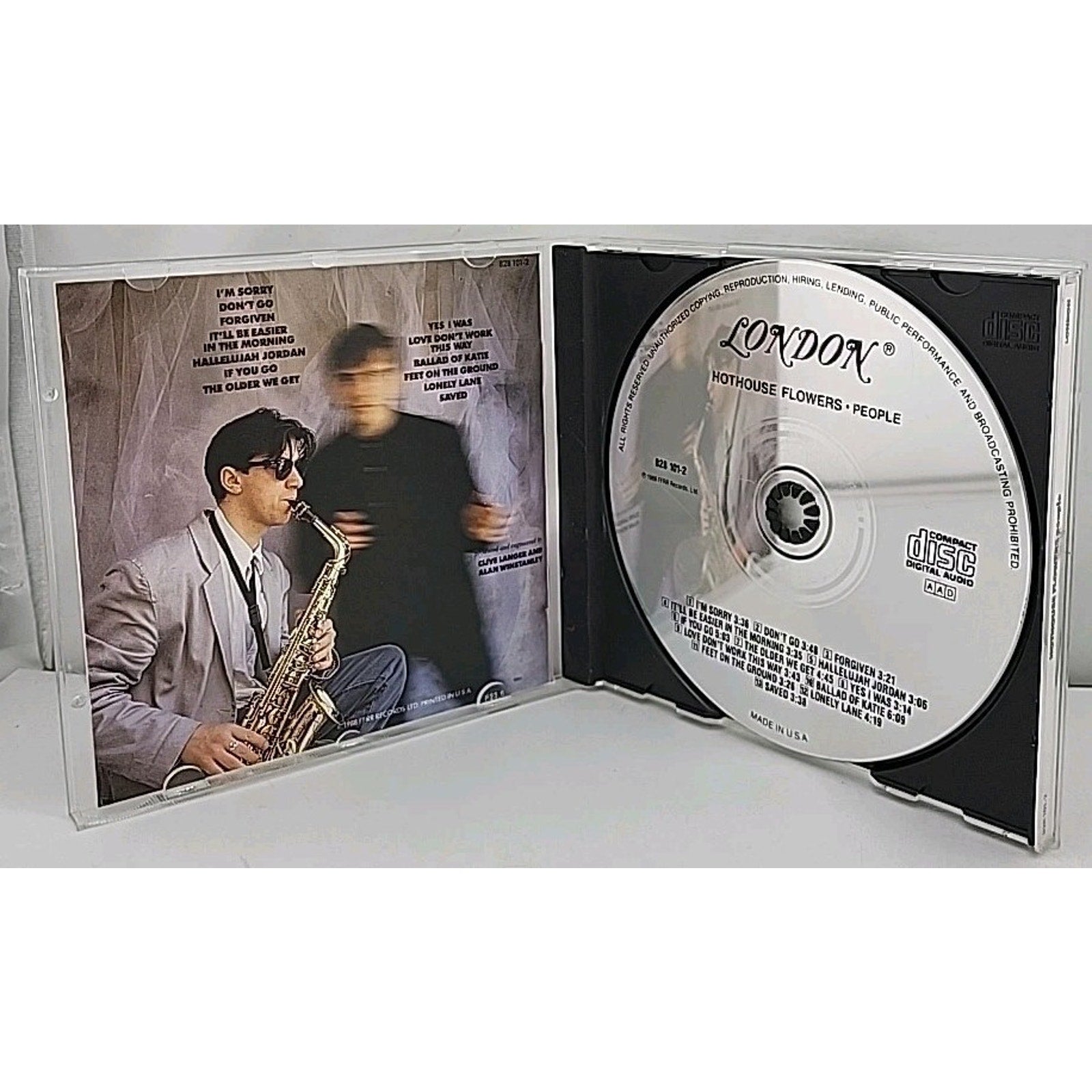 People by Hothouse Flowers (CD, Aug-1988, Sire/London/Rhino)