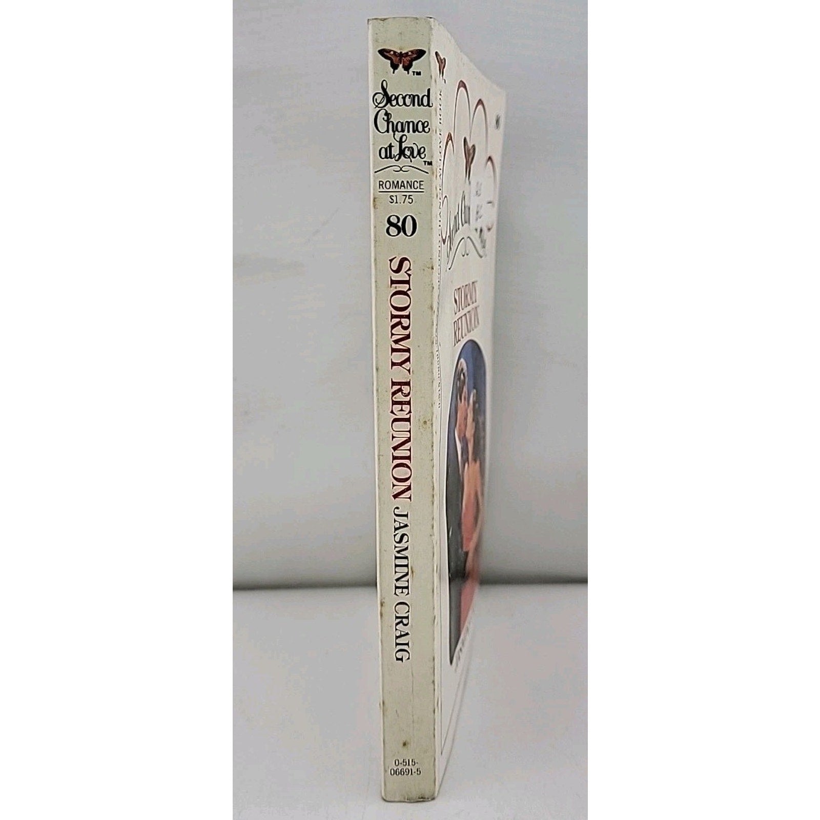 Jasmine Craig - Stormy Reunion (Second Chance at Love #80) - 1982 - Paperback