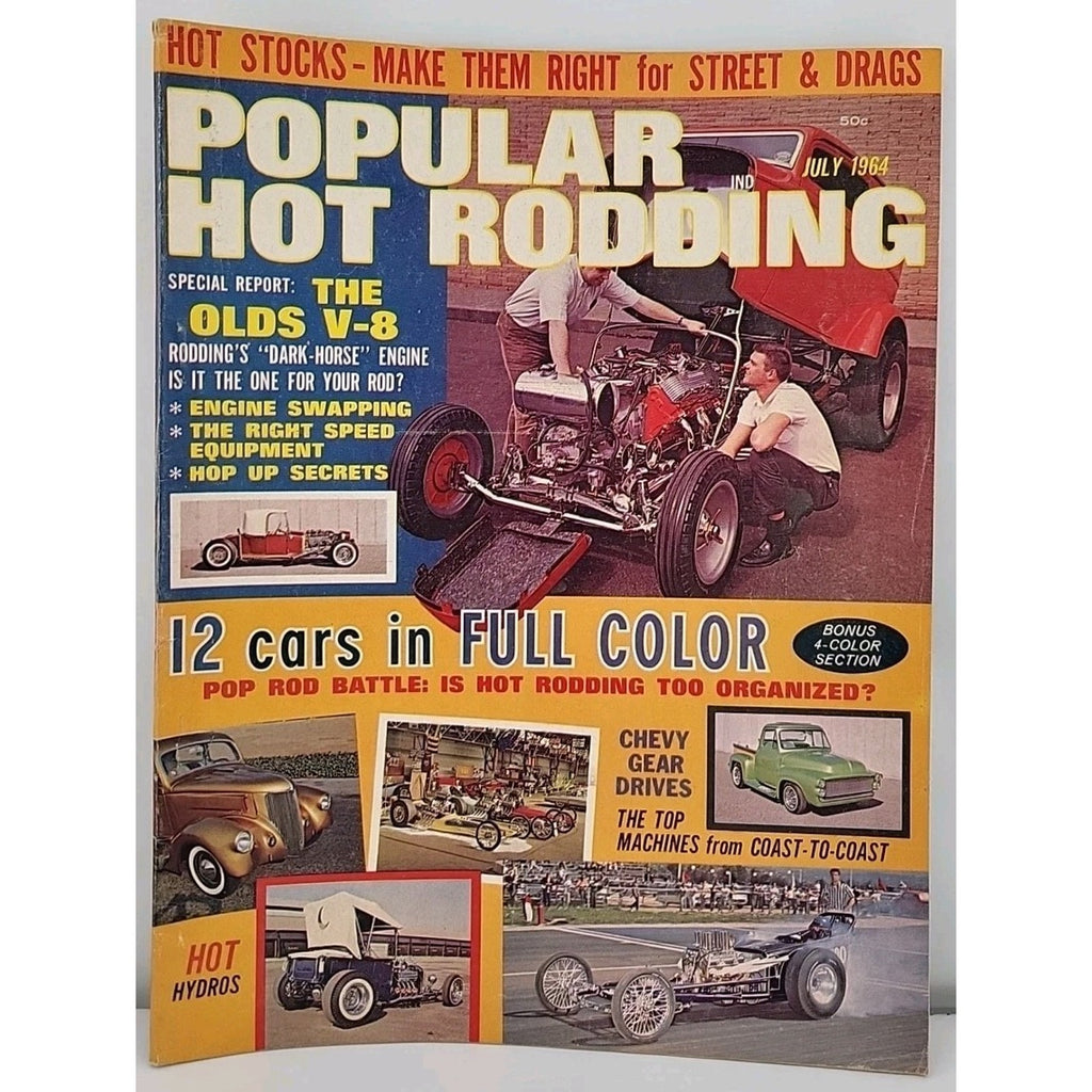 Popular Hot Rodding Magazine July 1964