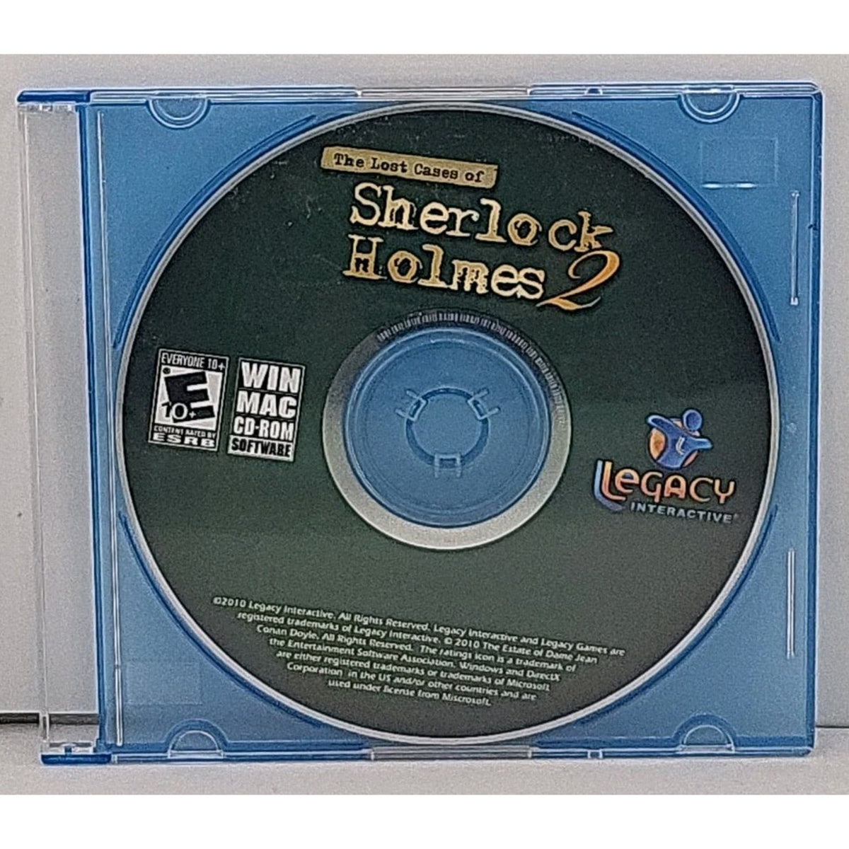 Lost Cases of Sherlock Holmes 2 (Windows/Mac, 2010) *Disc Only*