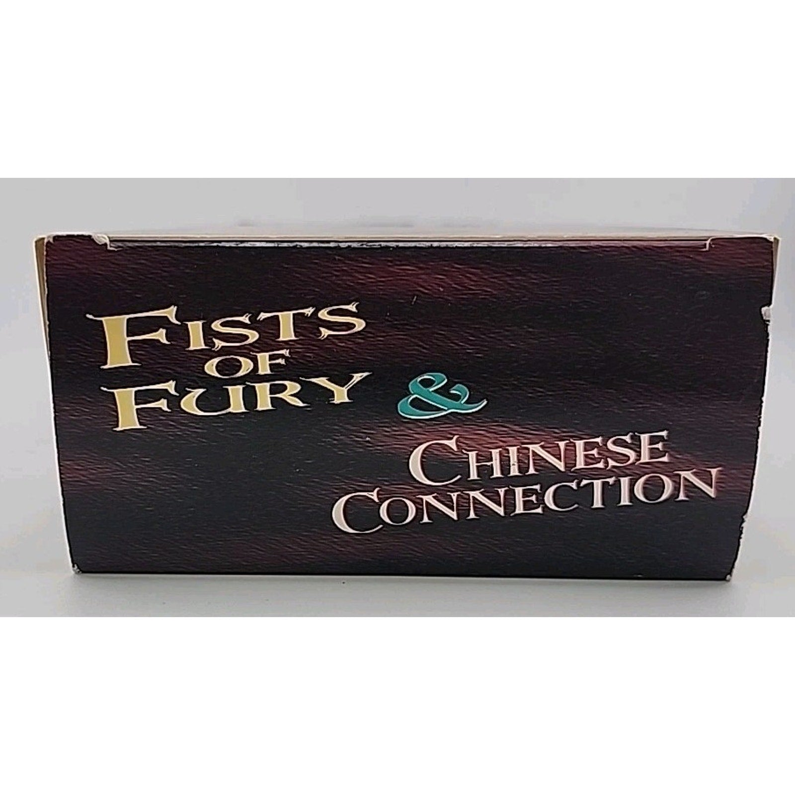 Bruce Lee VHS Collector Series 2 Pack Fists of Fury Chinese Connection