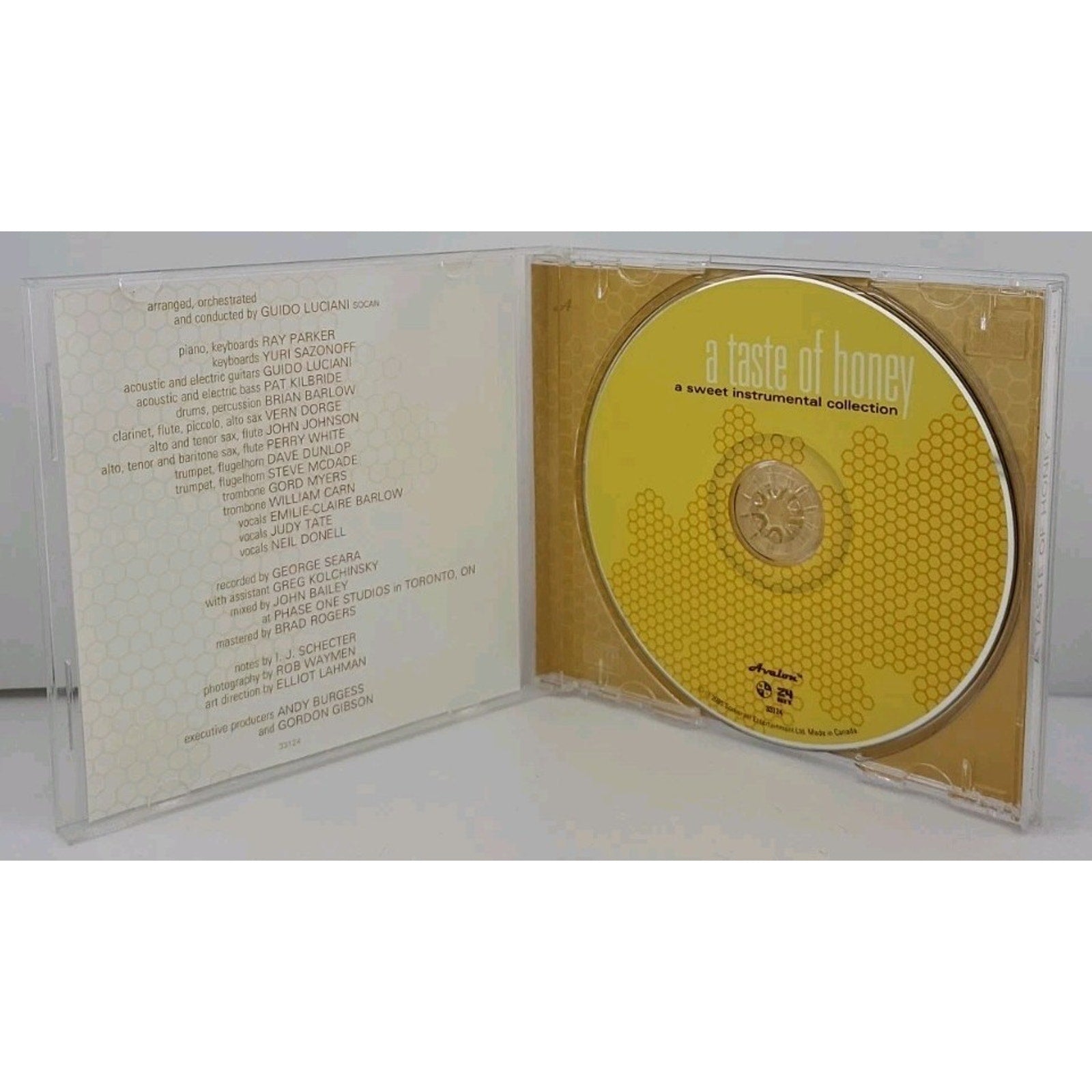 Taste of Honey by Guido Luciani (CD, Jun-2008, Avalon Records)