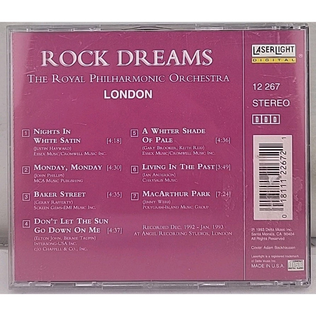 Rock Dreams, Vol. 1 by Royal Philharmonic Orchestra (CD, Sep-1993, Laserlight)