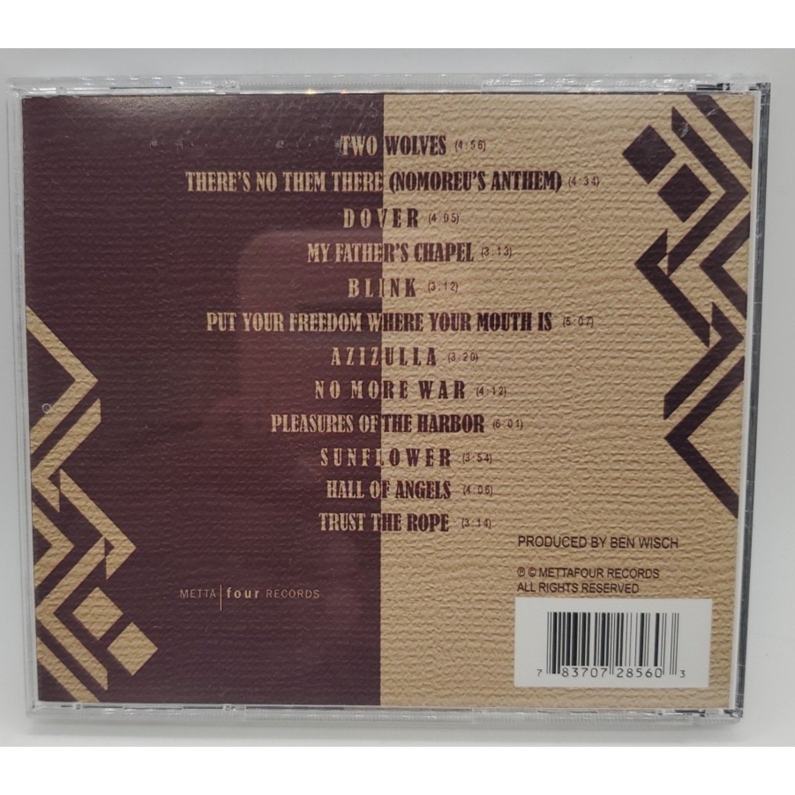 Two Wolves by John Flynn (CD, Jul-2006, Mettafour Records)