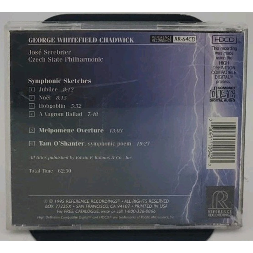 Symphony Sketches/Melpomene Ovt/& by José Serebrier (CD, 1995)
