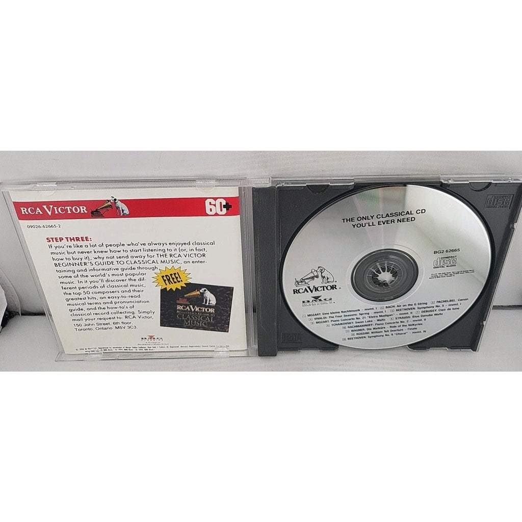 The Only Classical CD You'll Ever Need! by Various (CD, 1994)