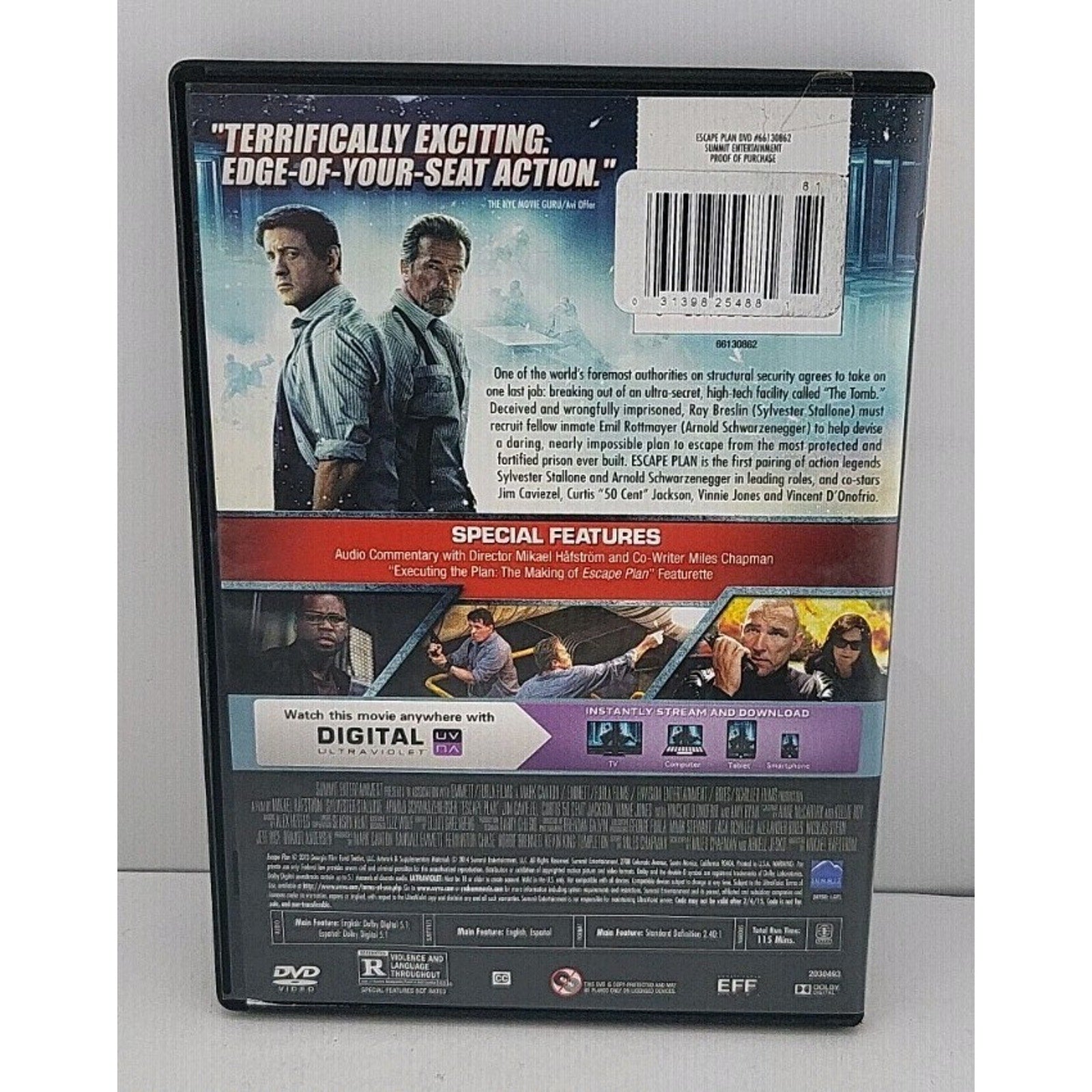 Escape Plan DVD