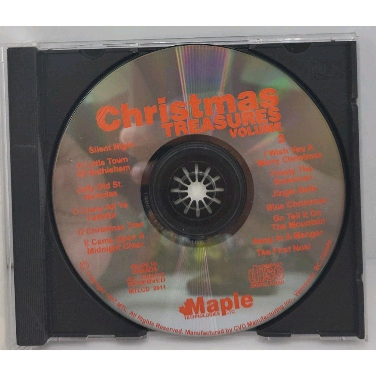 Christmas Treasures Volume 2 CD