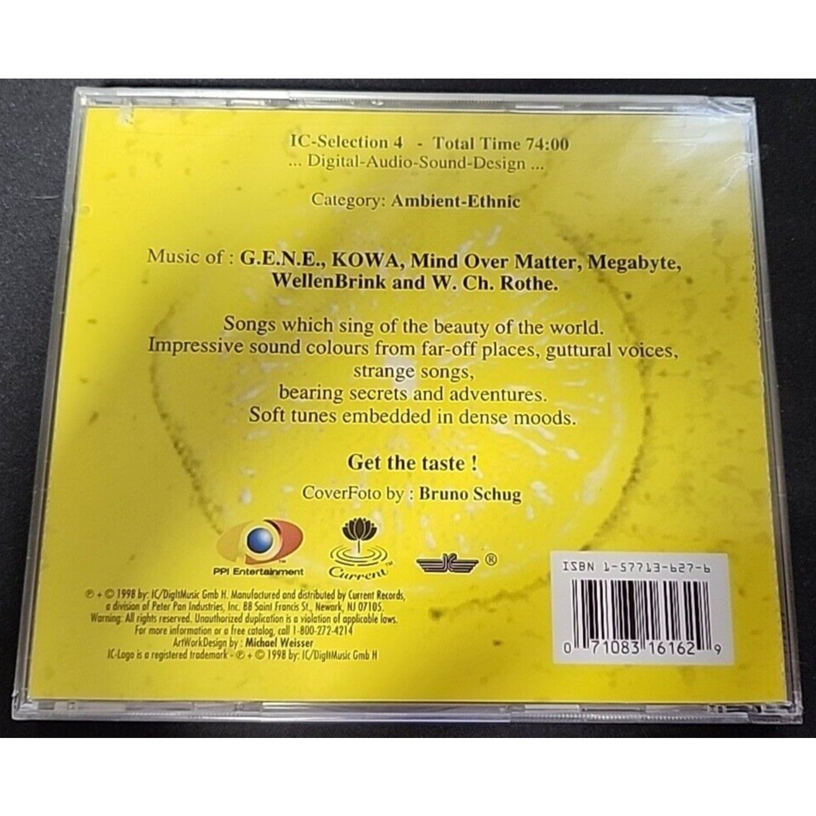 Ethnic Voices by Various Artists (CD, Mar-1999, Current Records) *Brand New*