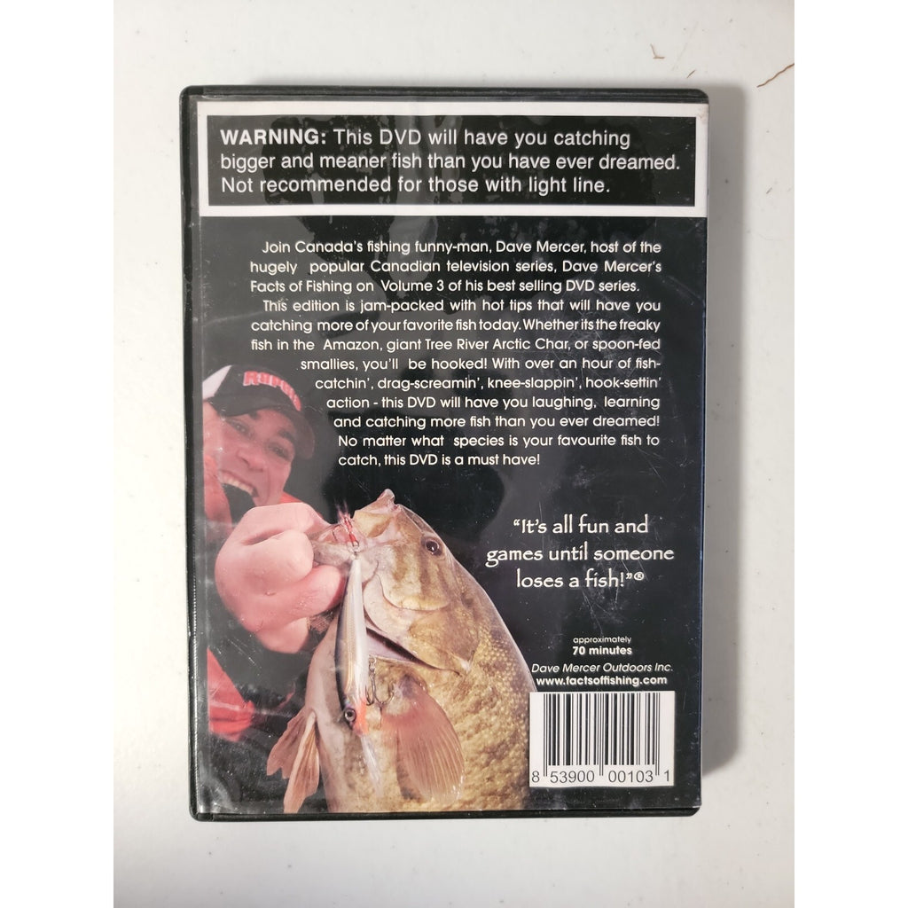 Dave Mercer's - Facts Of Fishing Series Volume 3 (DVD)