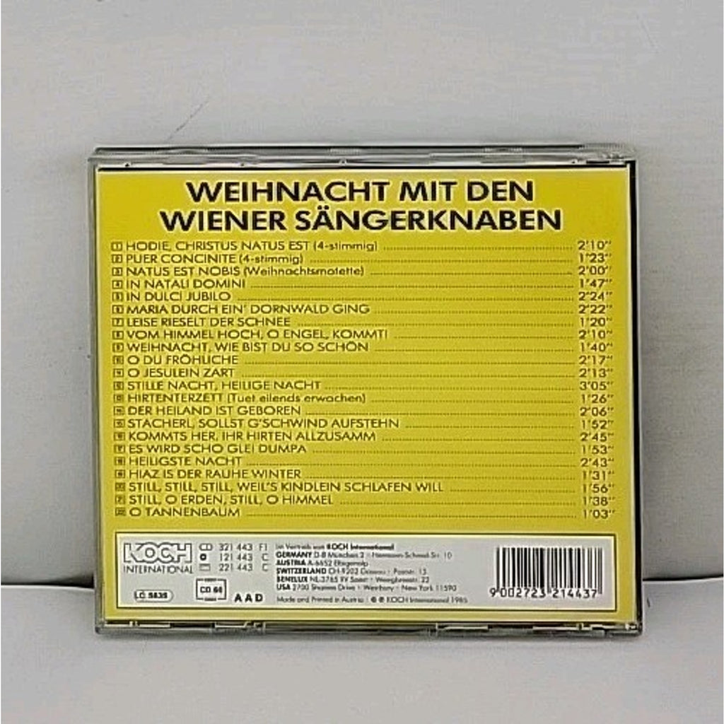 Weihnacht Mit Den - Wiener Sangerknaben CD