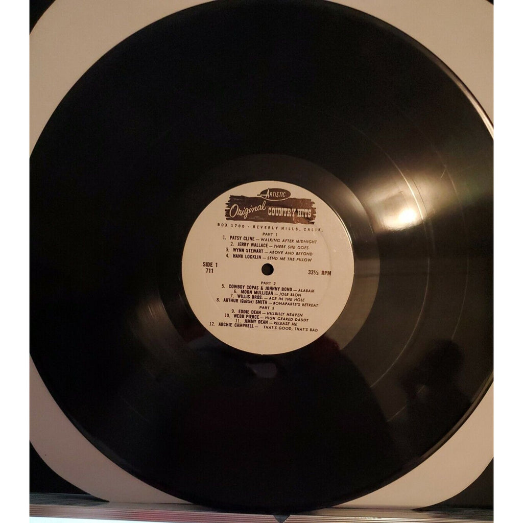 Various ‎– 25 Great Country Artists Singing Their Original Hits - 711