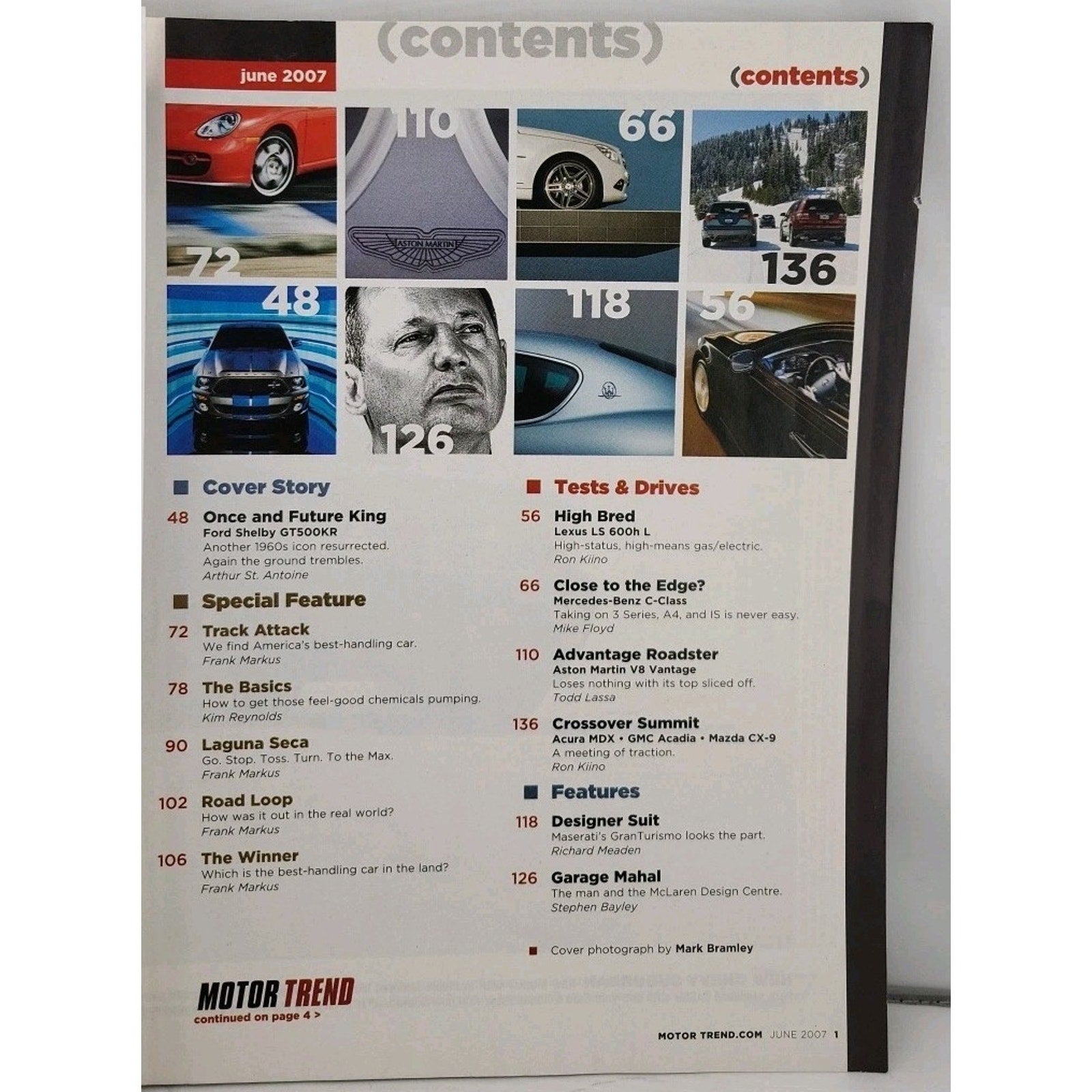 Motor Trend Magazine June 2007