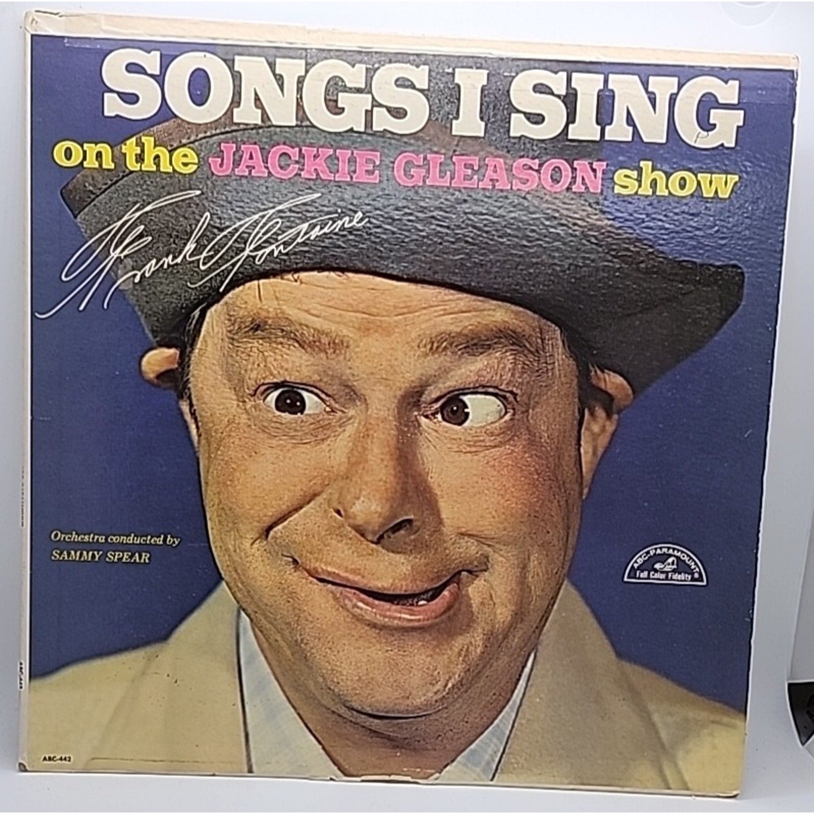 Songs I Sing On The Jackie Gleason Show- Frank Fontaine 12” Blue Cover (Record)