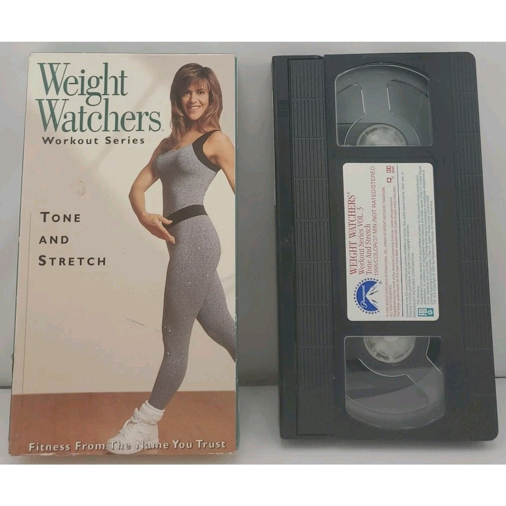 Weight Watchers Workout Series: Tone and Stretch (VHS, 1995)