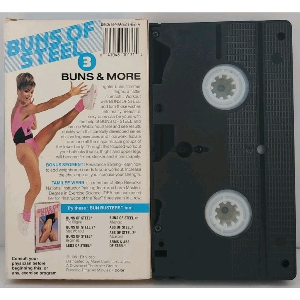 Buns of Steel 3 - Buns More (VHS, 1991)
