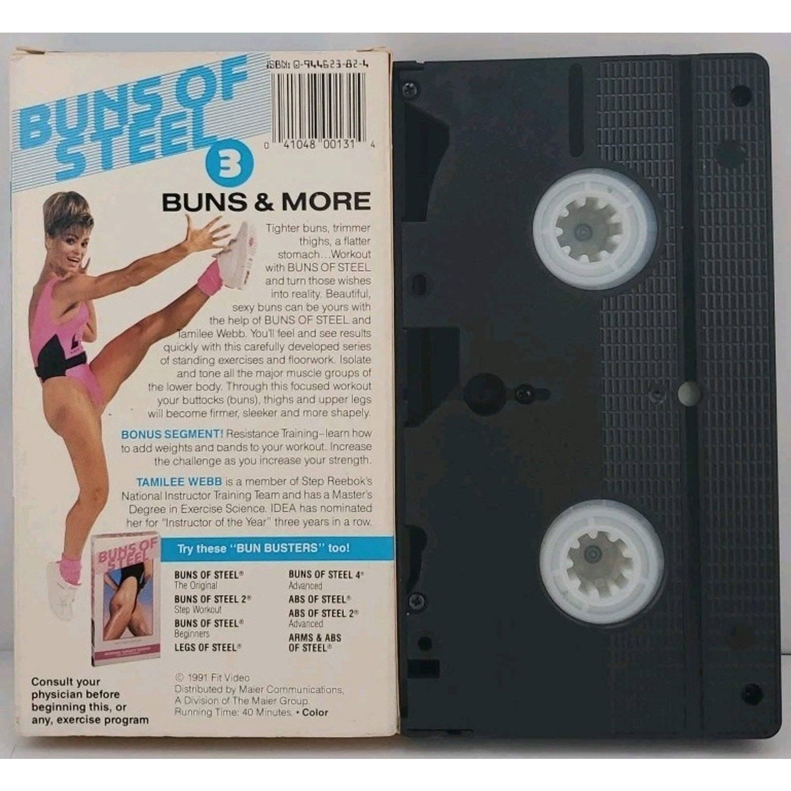 Buns of Steel 3 - Buns More (VHS, 1991)