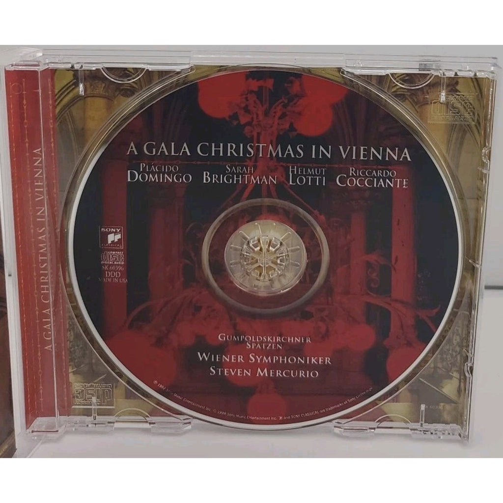 Gala Christmas in Vienna by Placido Domingo (CD, 1998)