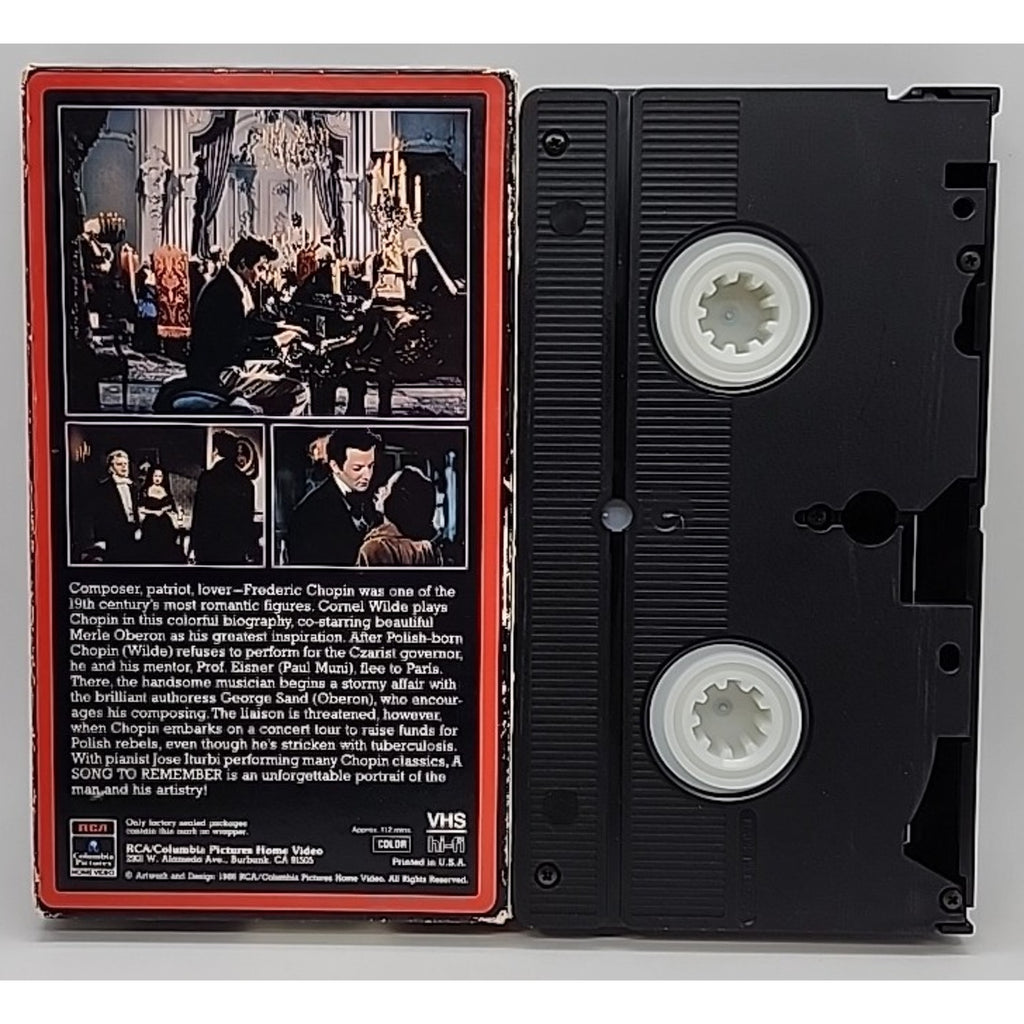 A Song to Remember (VHS, 1999)