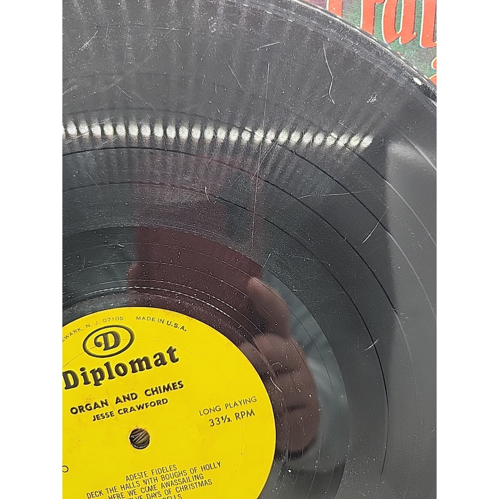 Jesse Crawford - Christmas Organ And Chimes Diplomat SX-1719 (Record)