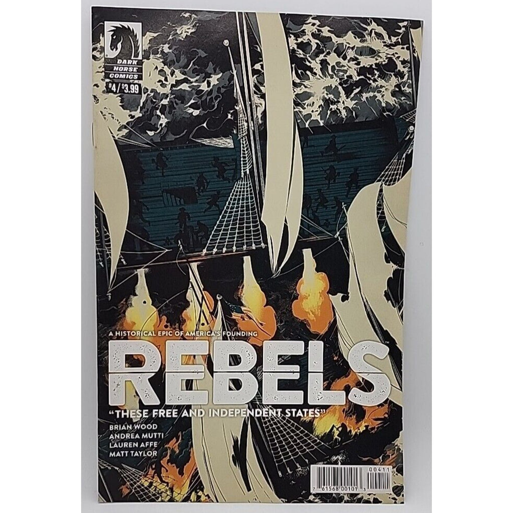 Rebels: These Free And Independent States #4 Dark Horse Comic