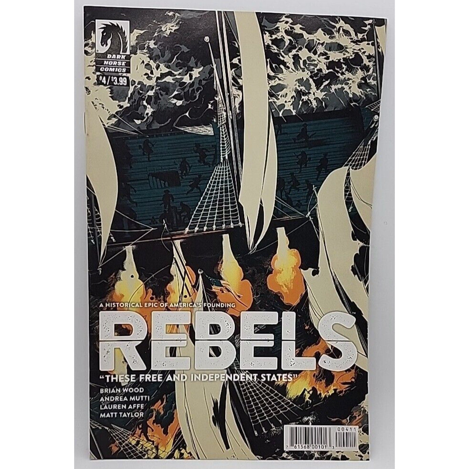 Rebels: These Free And Independent States #4 Dark Horse Comic