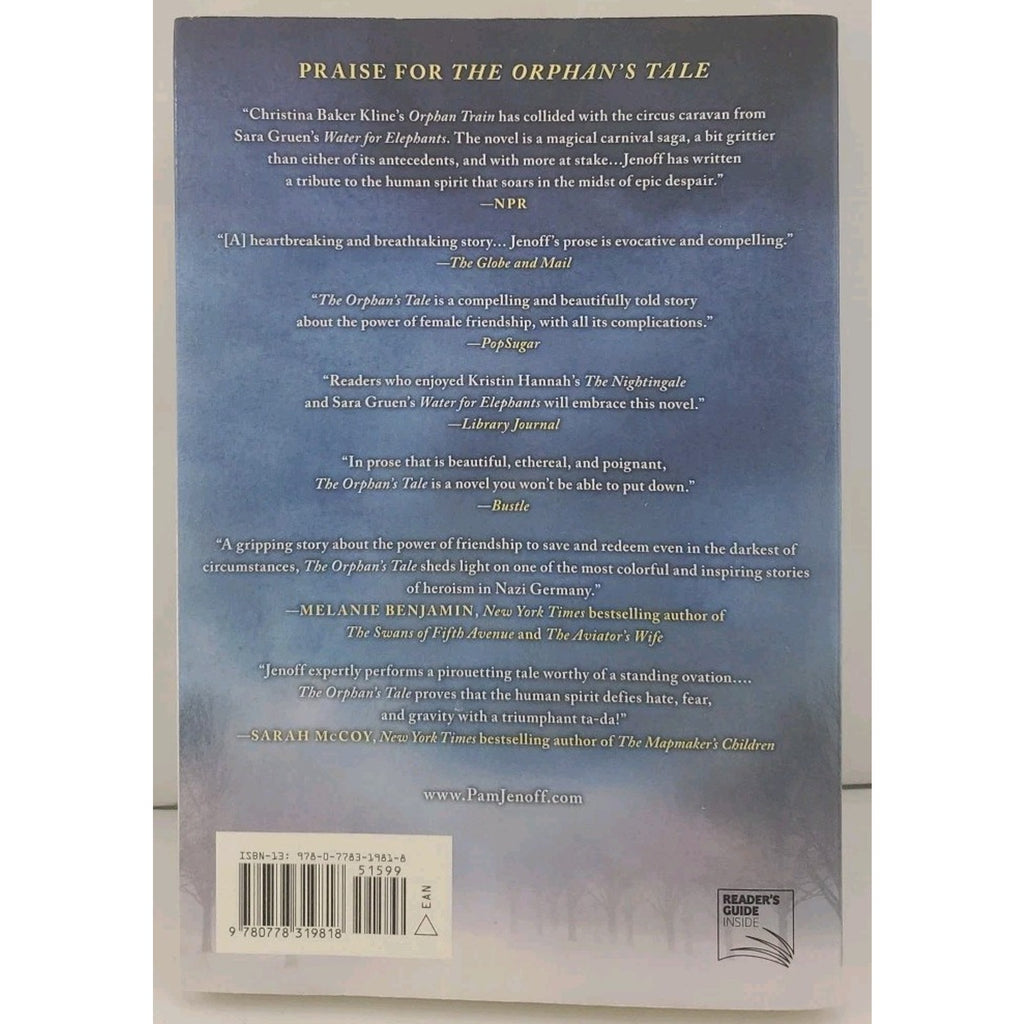 Orphan's Tale by Pam Jenoff (2017, Trade Paperback)
