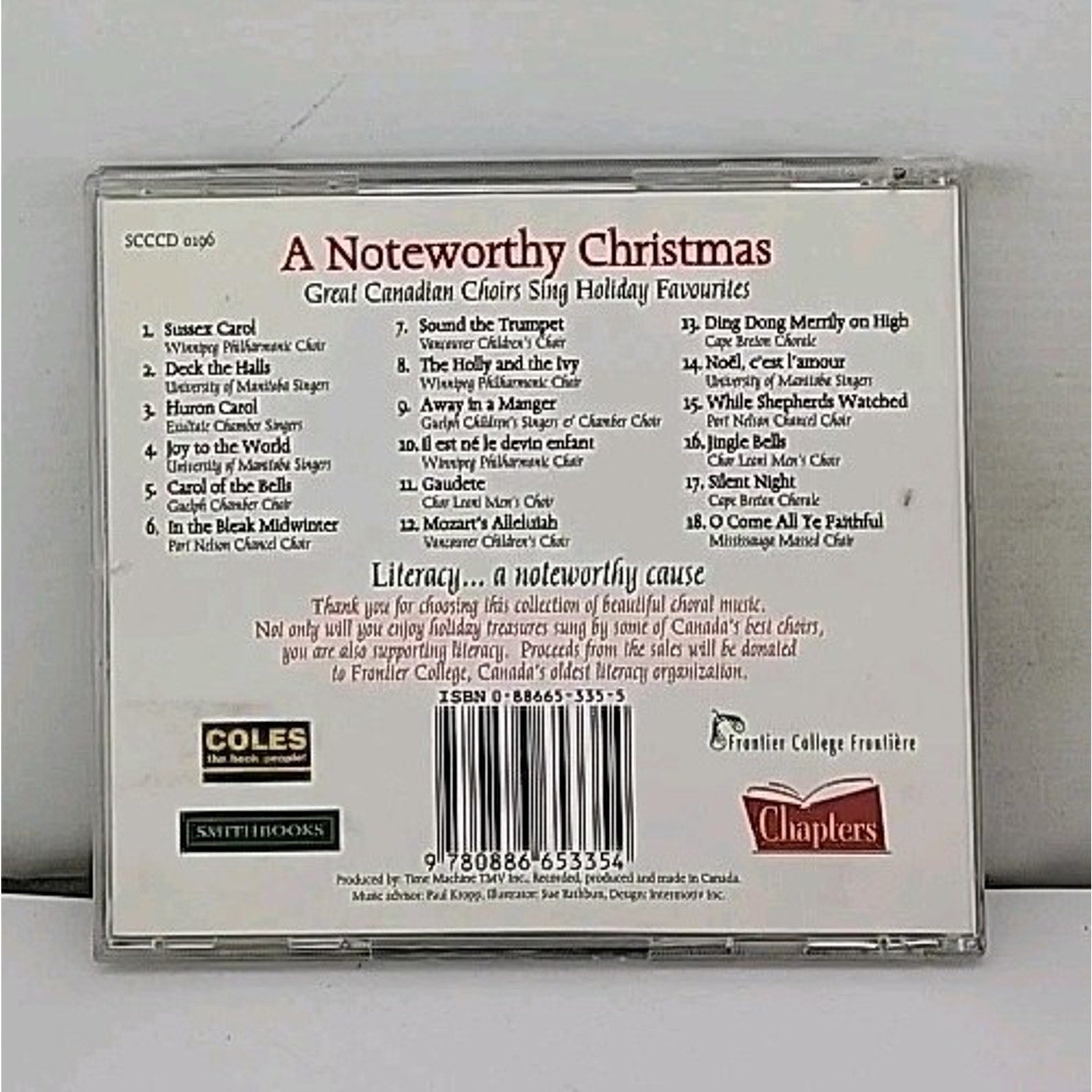 A Noteworthy Christmas By The Great Canadian Choirs (CD)