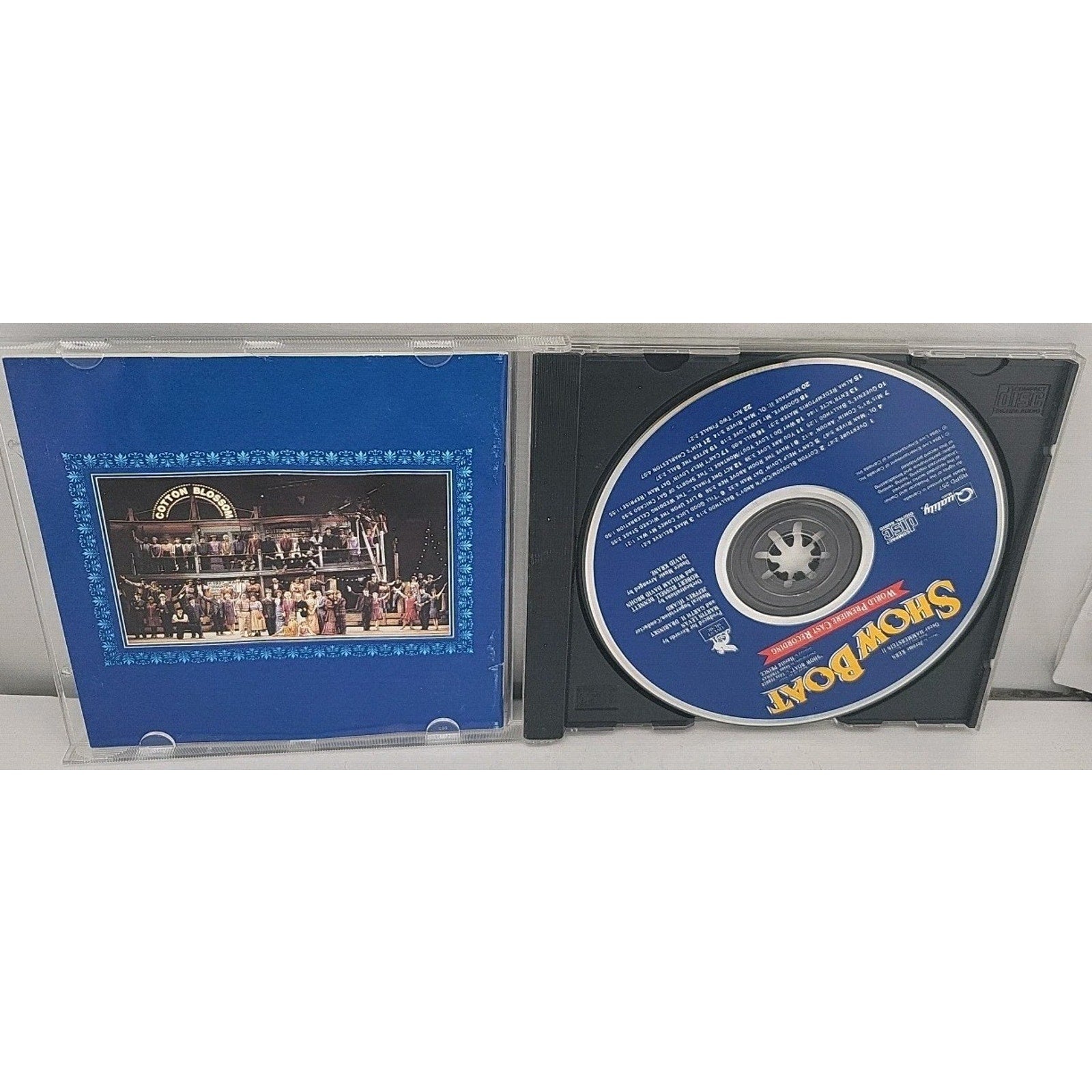 Show Boat World Premiere Cast Recording Soundtrack CD