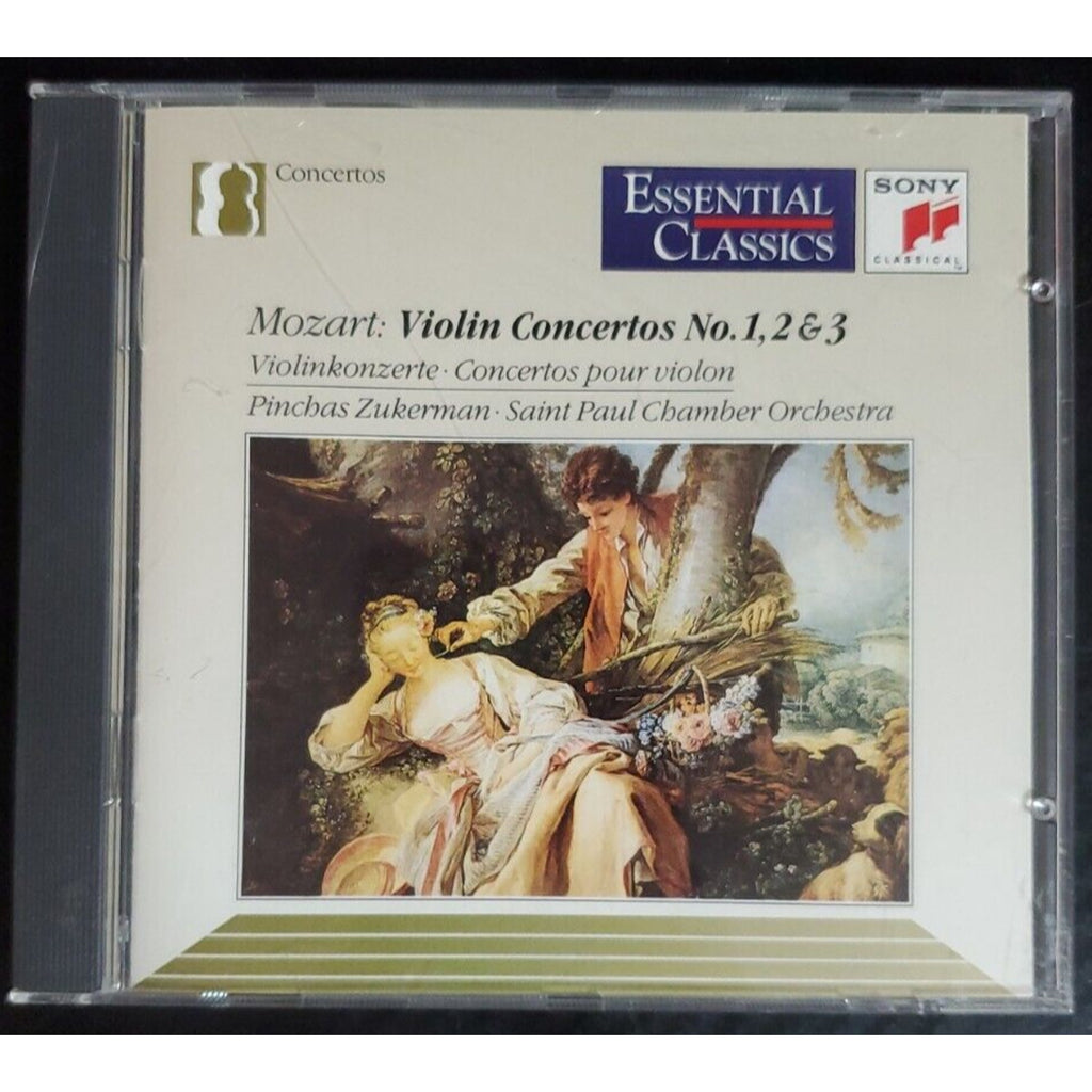 Mozart: Violin Concerti 1-3 (Essential Classics) - Audio CD